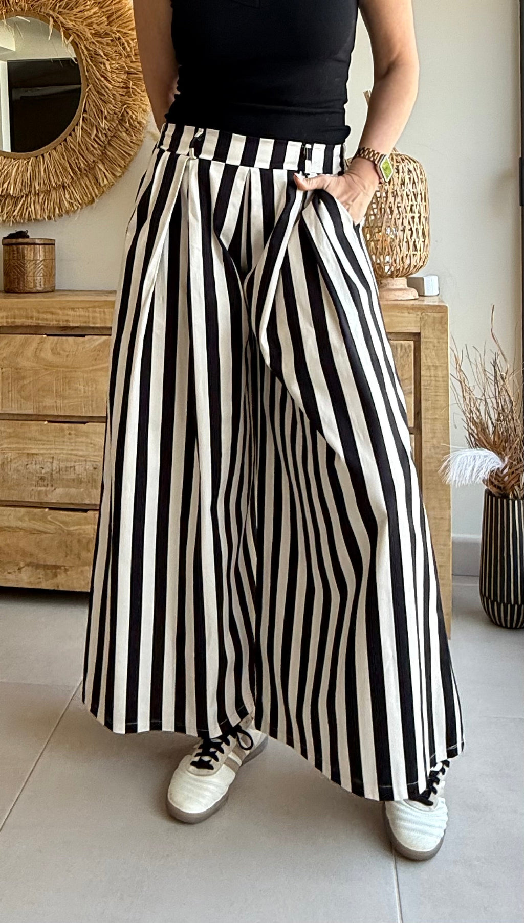 Pantalón Palazzo Rayas Chic