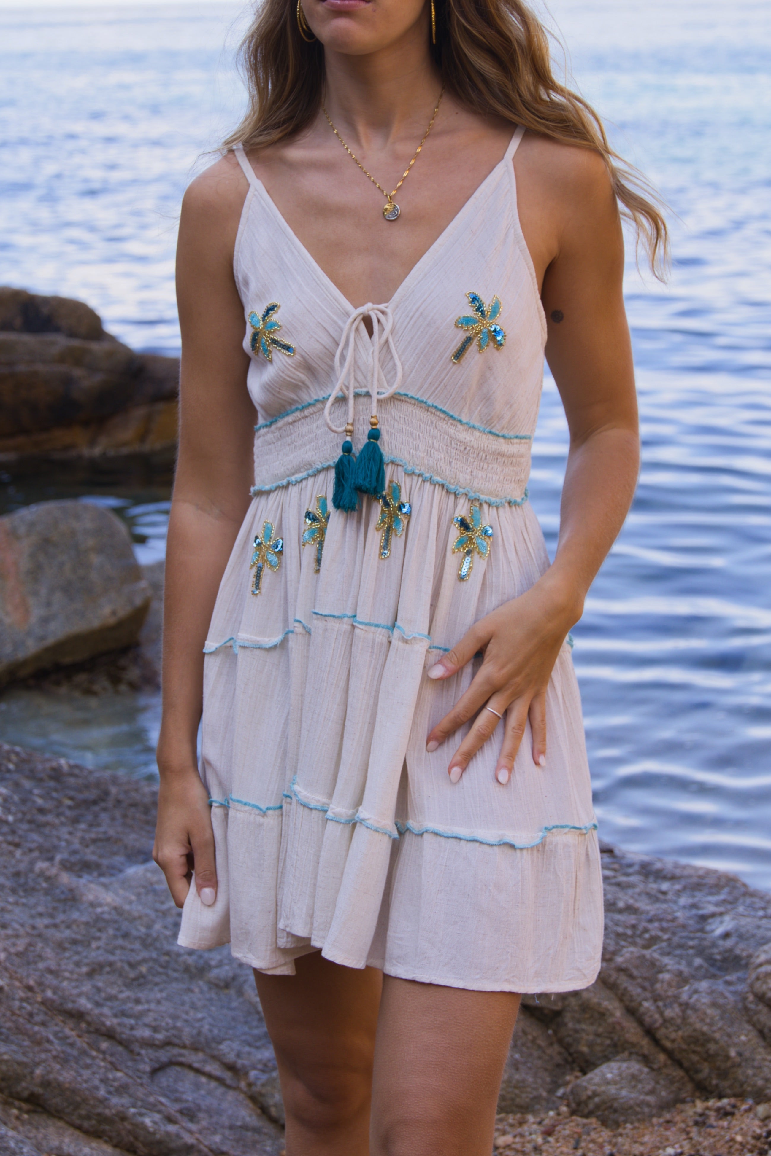 Palm Beach Boho Kleid