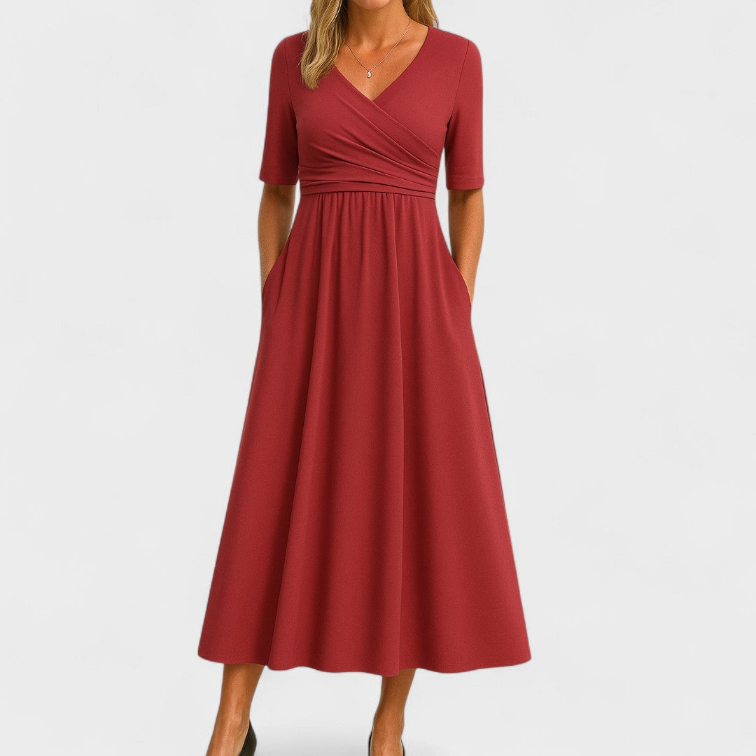 AIDA | ELEGANTES MIDI-KLEID