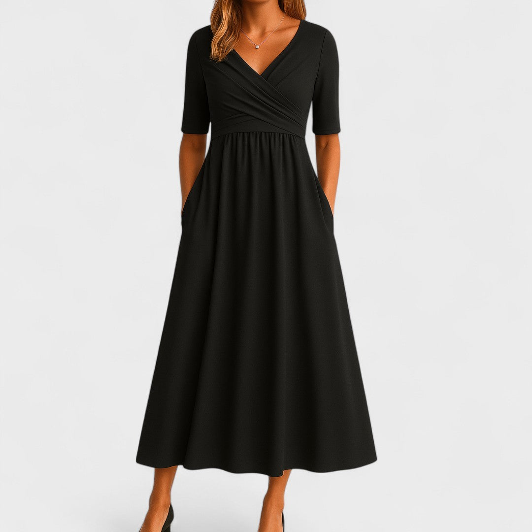 AIDA | ELEGANTES MIDI-KLEID