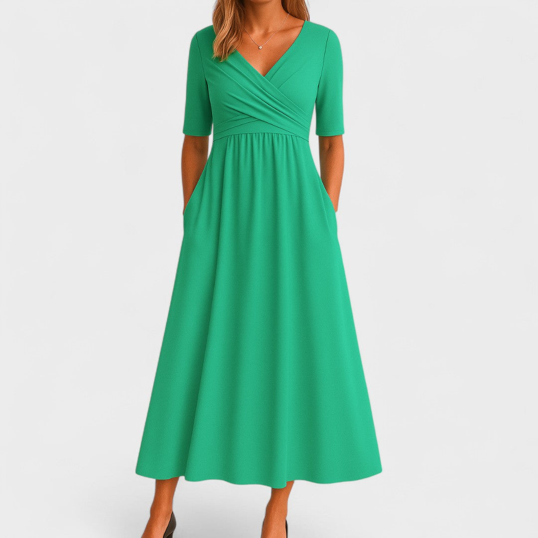 AIDA | ELEGANTES MIDI-KLEID