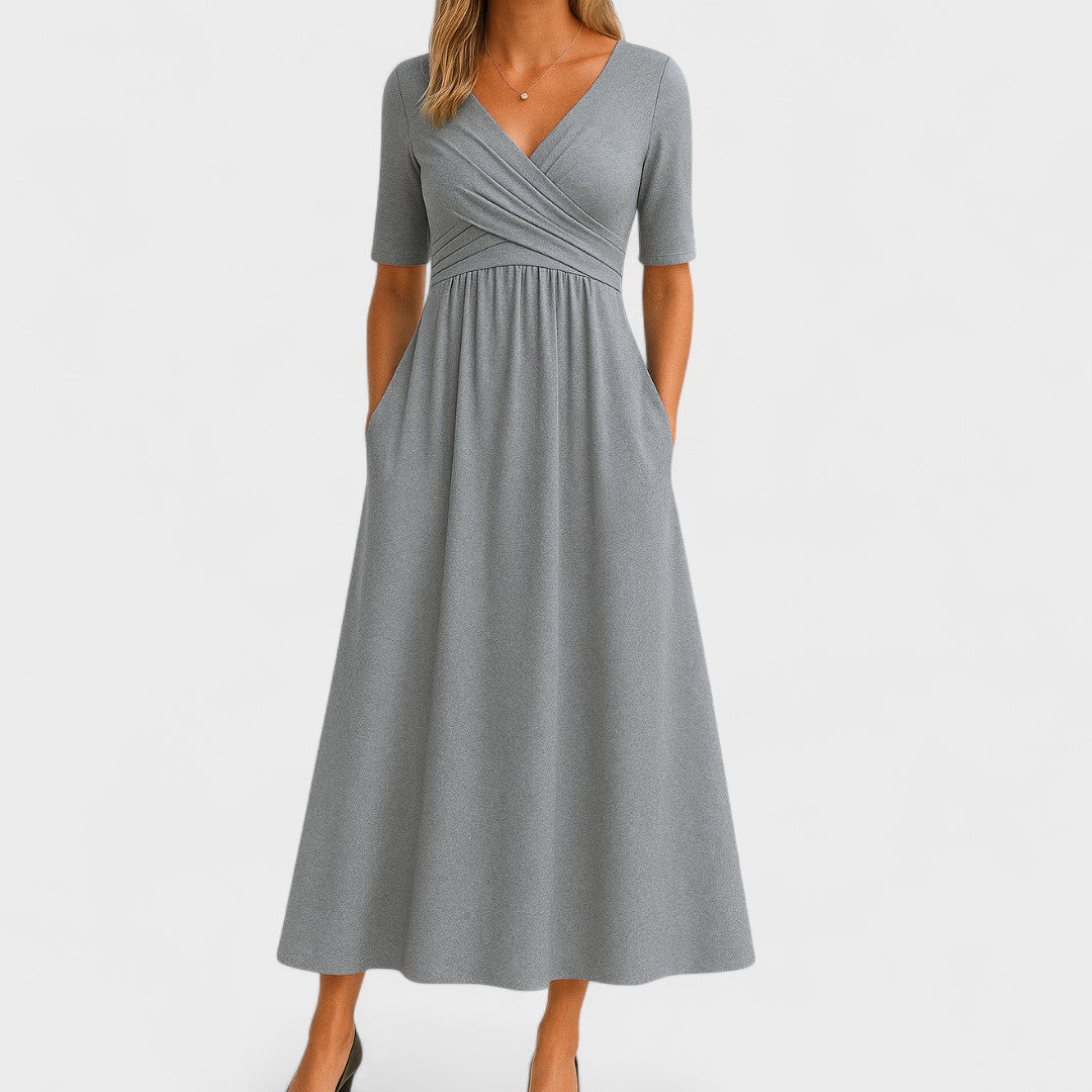 AIDA | ELEGANTES MIDI-KLEID