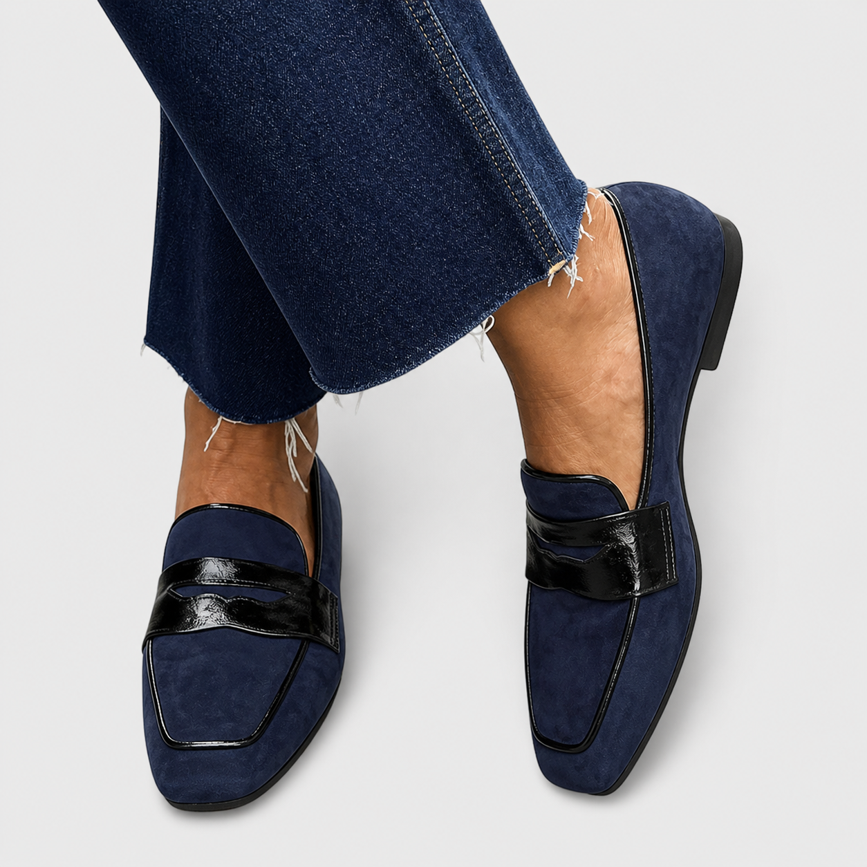 NORA™ | Mocasini eleganti di pelle
