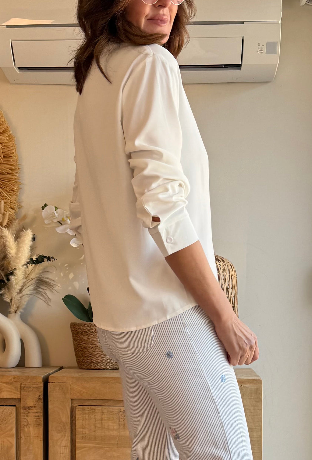 Blusa Básica Fluida