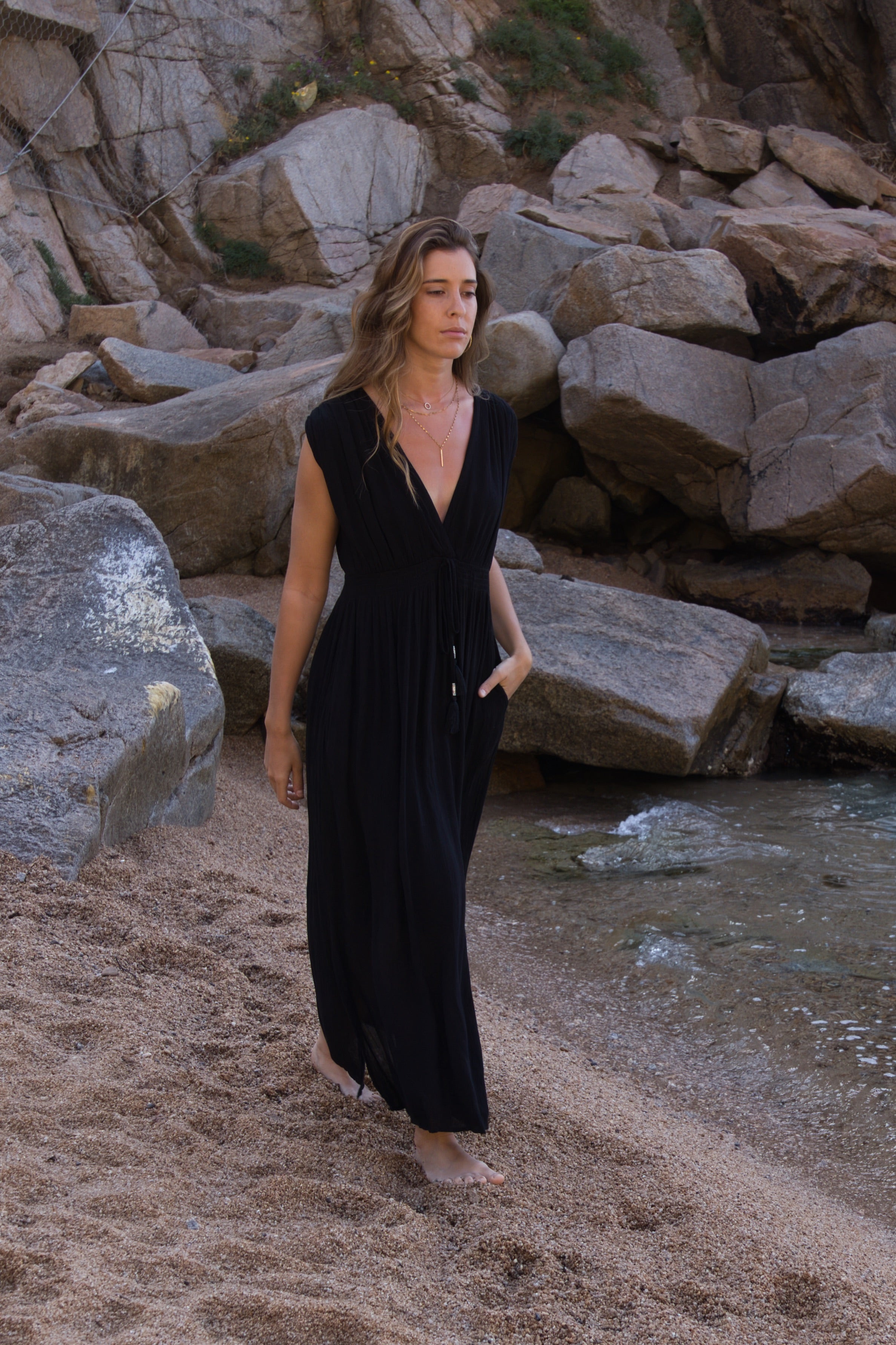 Fließendes Kleid Naturbrise