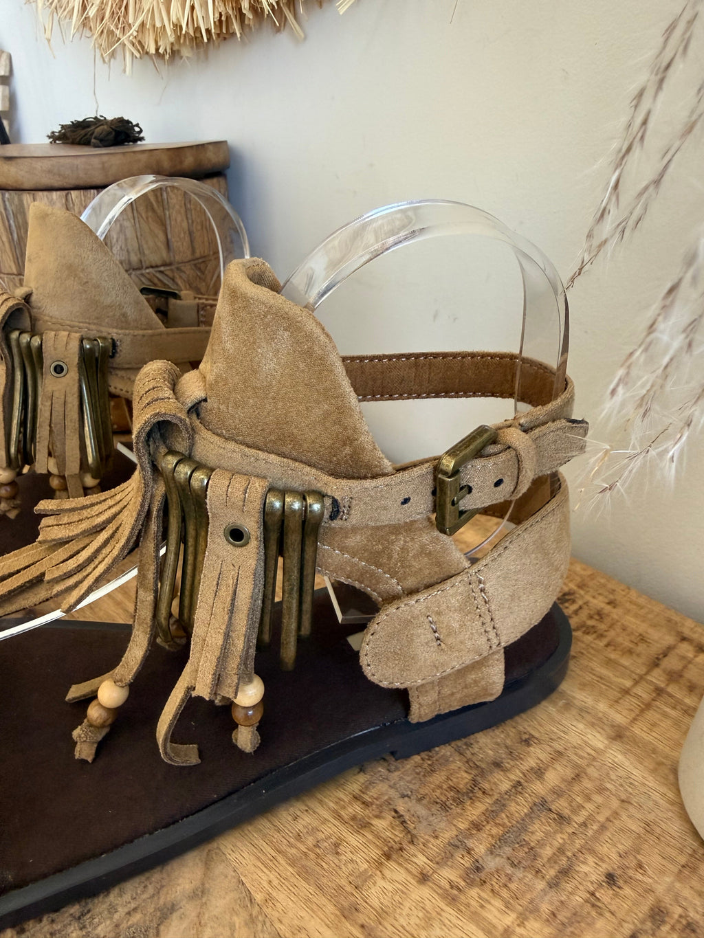 Sandalia Boho Fringe | Ante & Latón