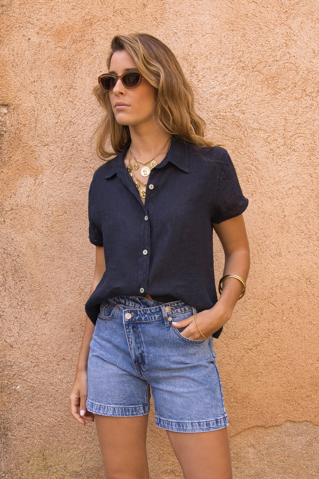 Camisa Lino Capri