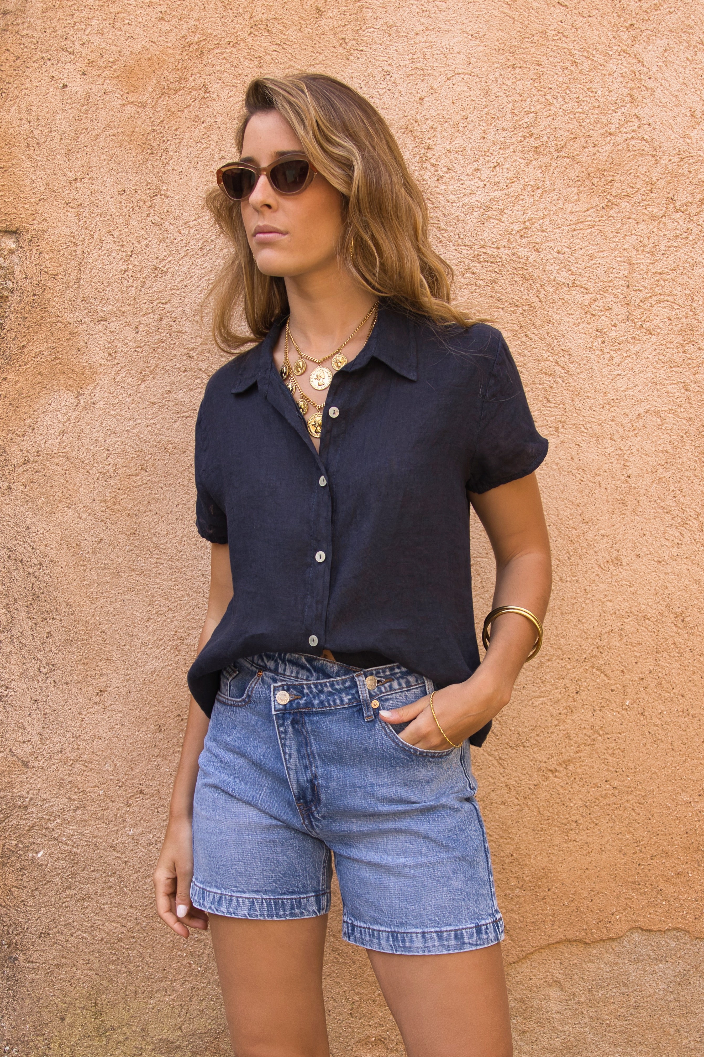 Camisa Lino Capri