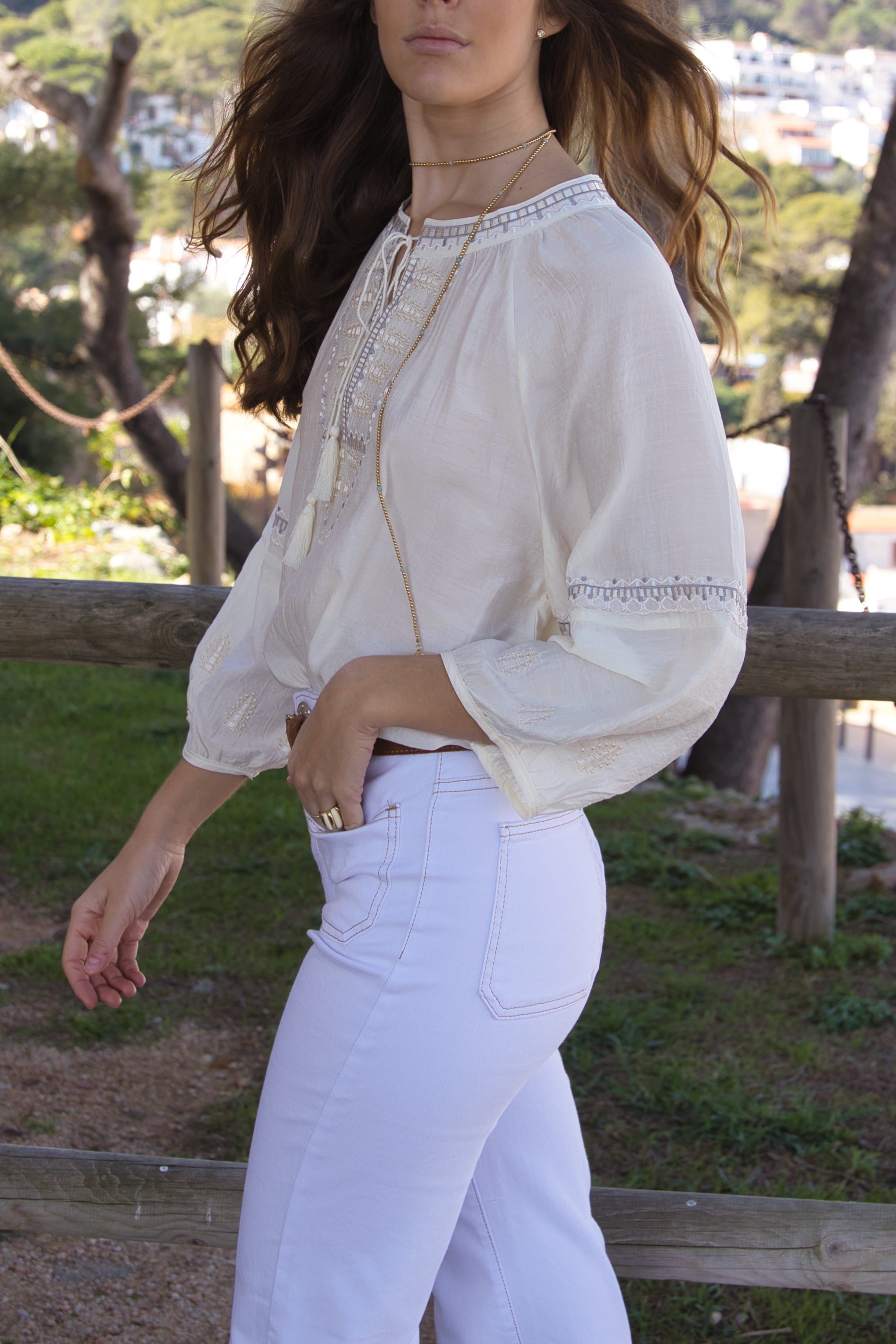 Blusa Bordada Tulum