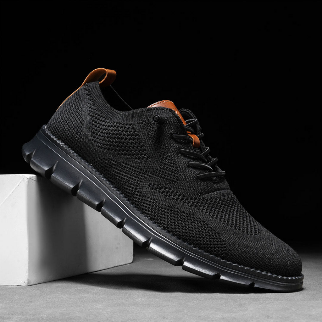 Ultraleichte atmungsaktive Schuhe: Schwarz