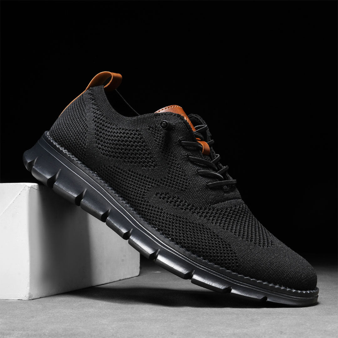 Ultraleichte atmungsaktive Schuhe: Schwarz