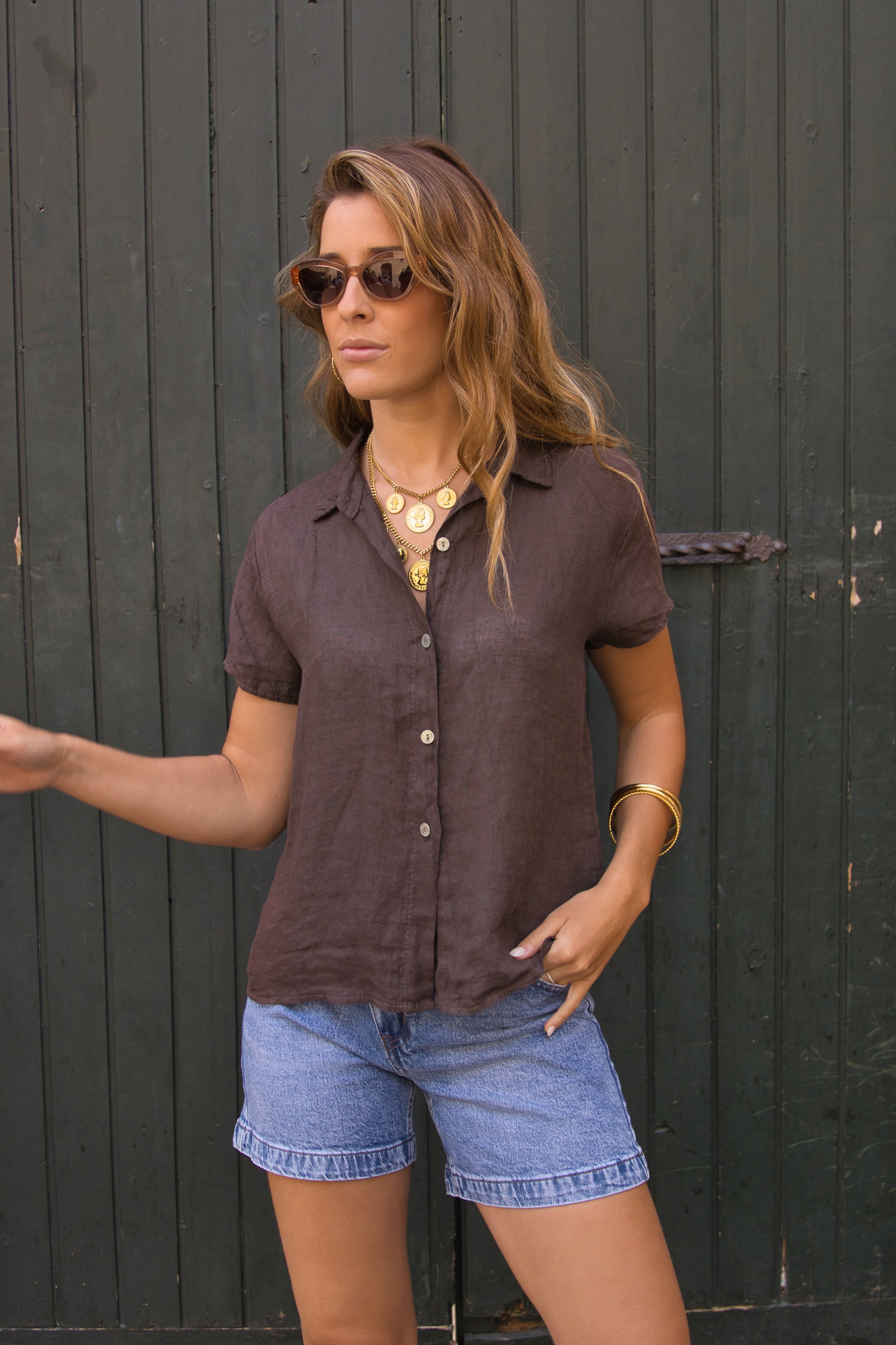 Camisa Lino Capri
