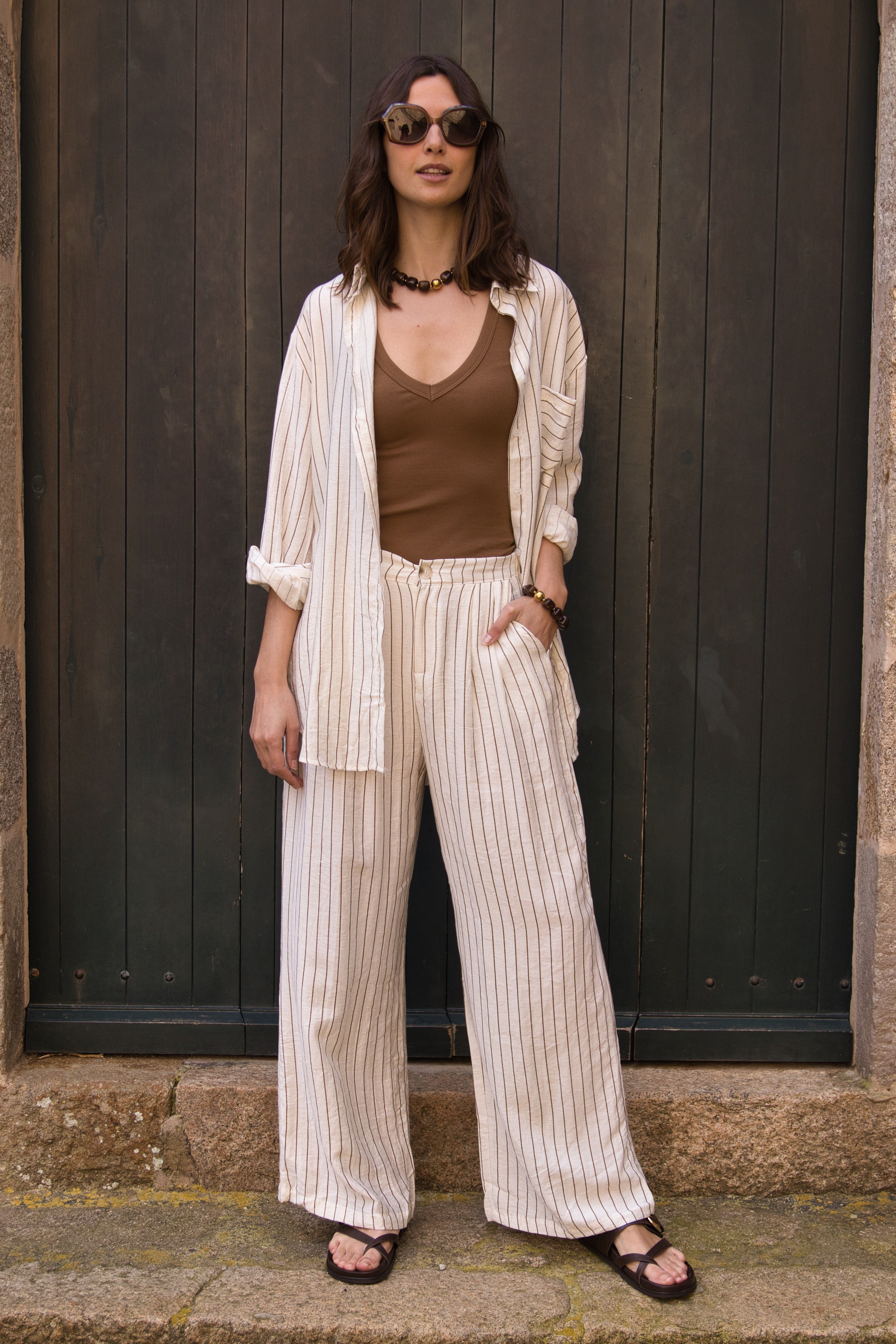 Pantalón Rayas Soft