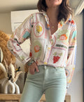 Citrus Print Shirt