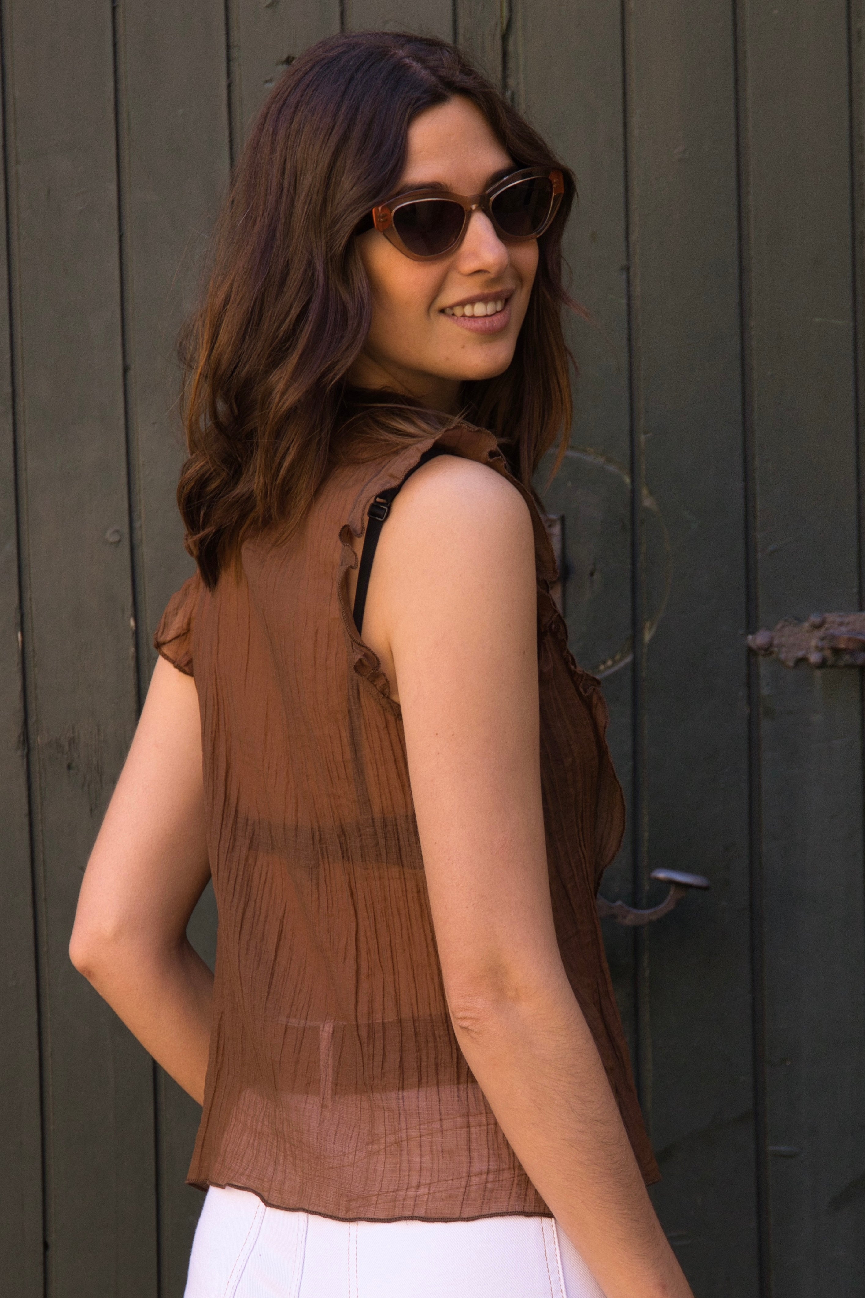 Blusa Volante Aire Natural