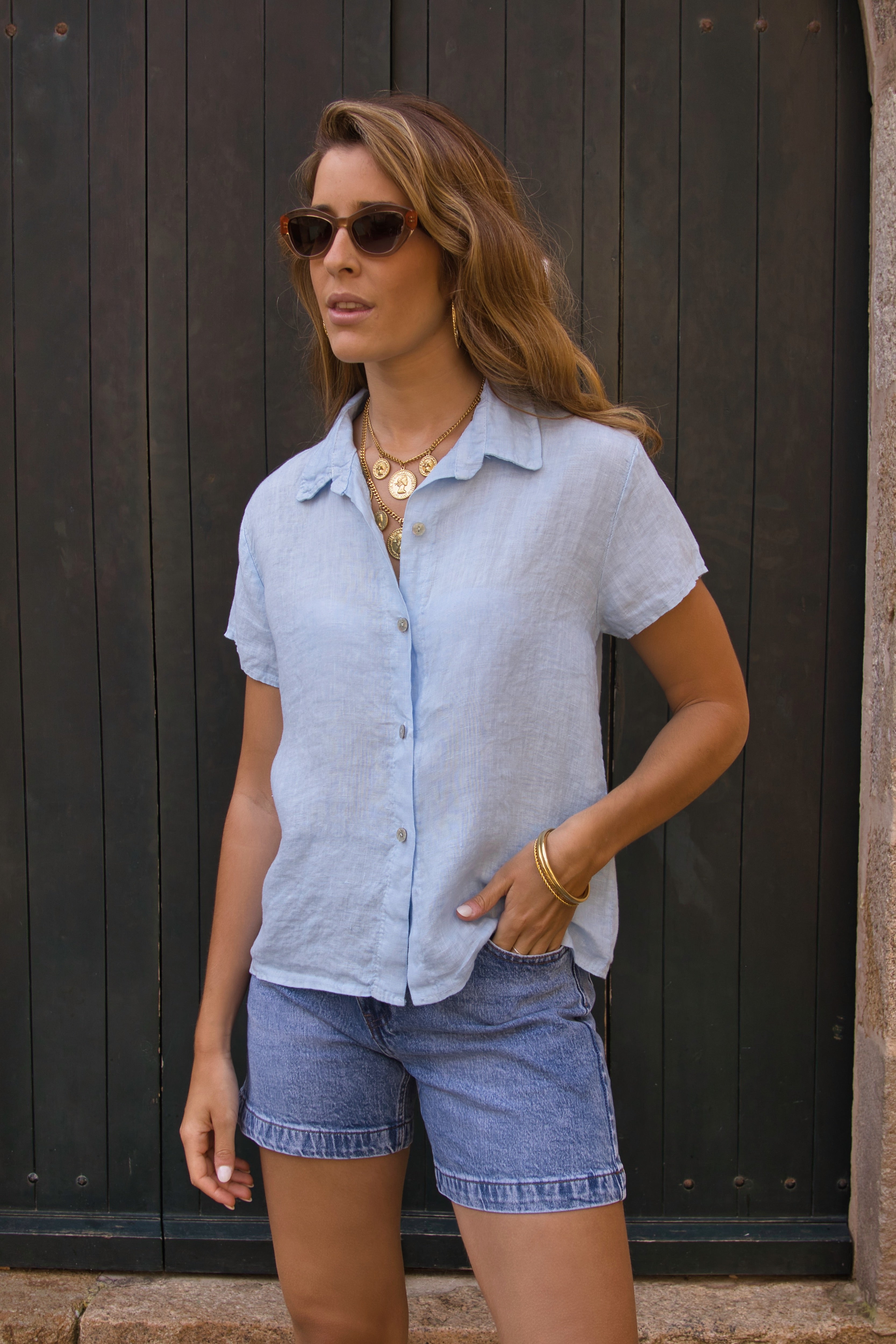Camisa Lino Capri