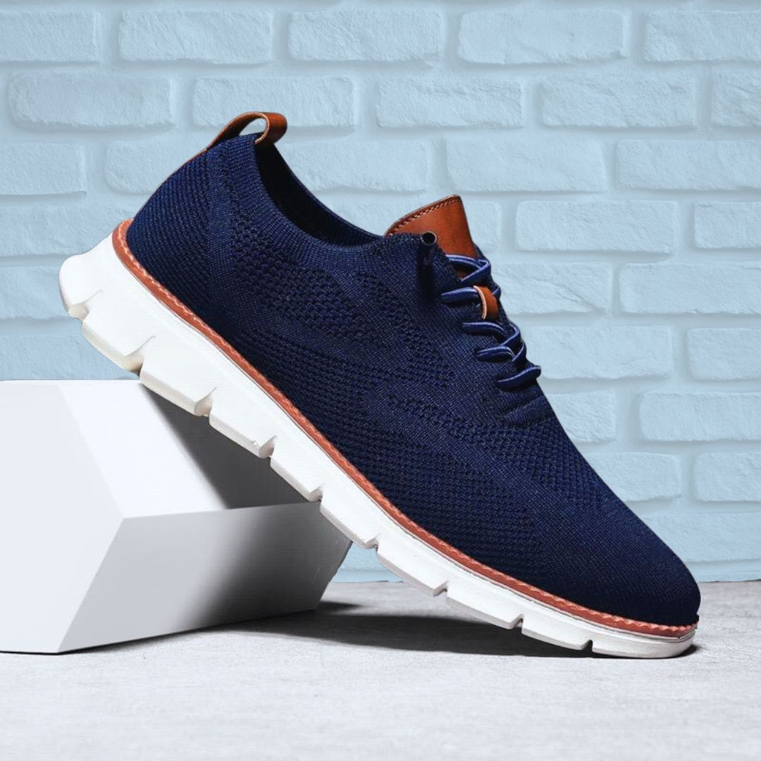 Ultra-bequeme, atmungsaktive Schuhe: Marineblau