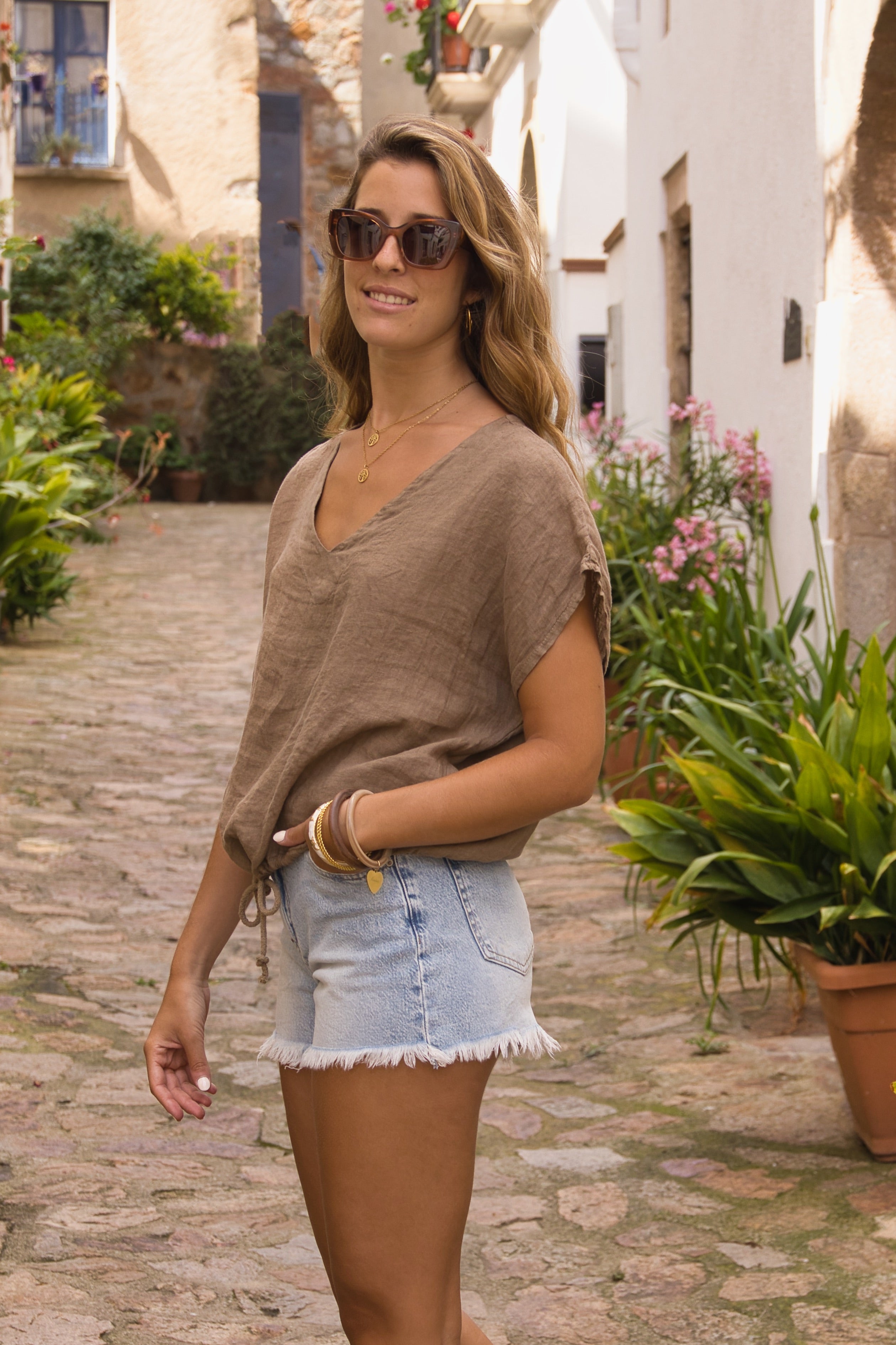 Blusa Lino Brisa