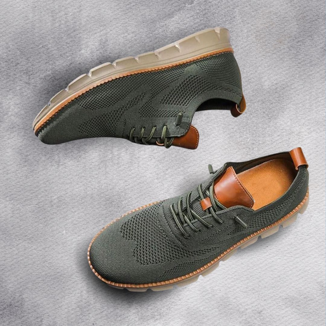 Ultrabequeme atmungsaktive Schuhe: Grün