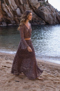 Top Crochet Boho Calado