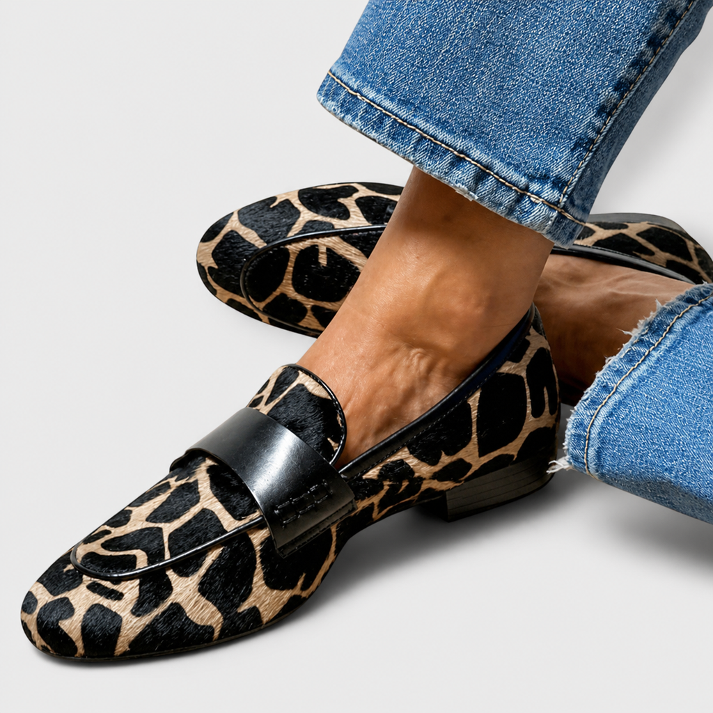 LOLI™ | MOCASSINI DI LEOPARDO