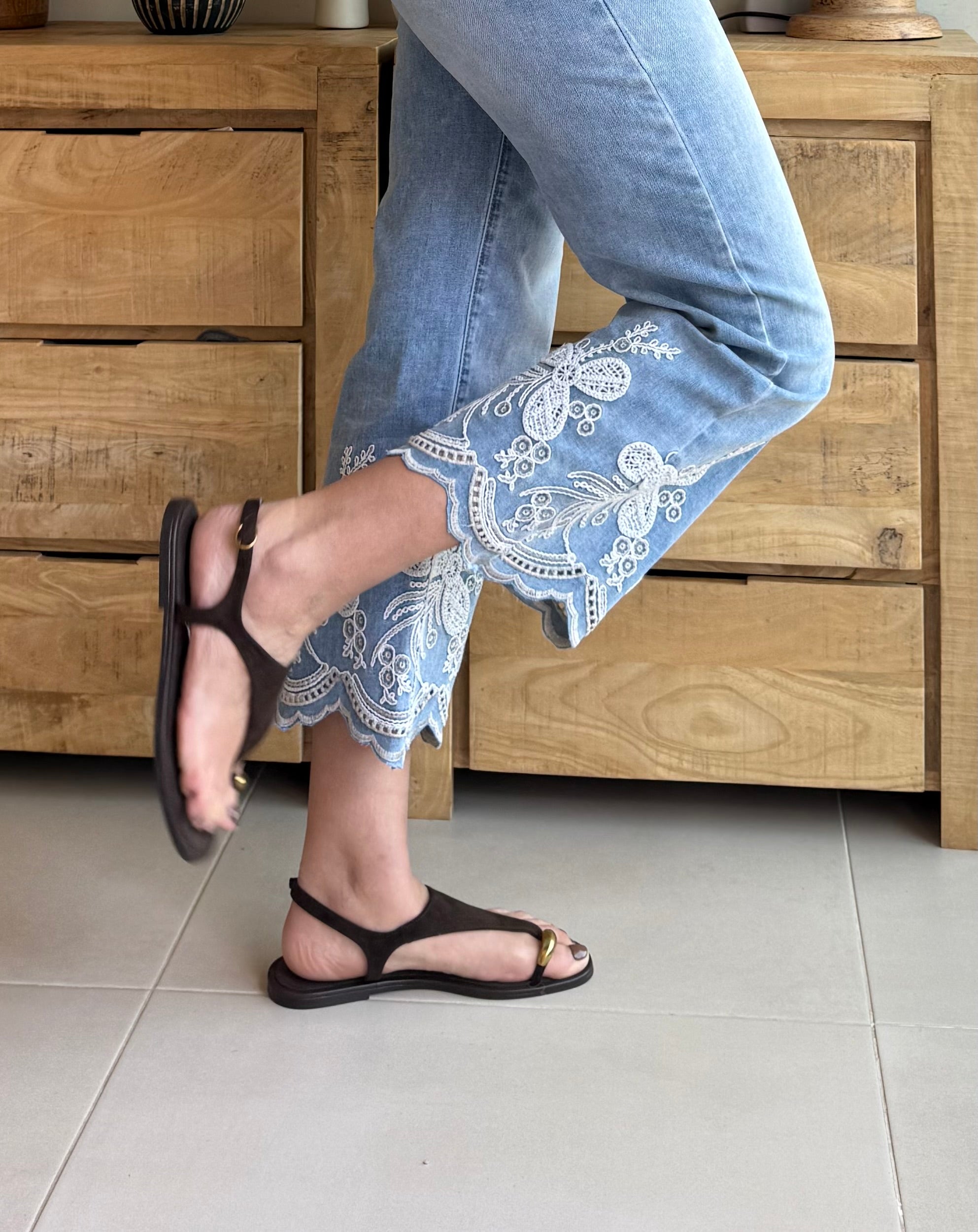 Sandalia Boho Gold