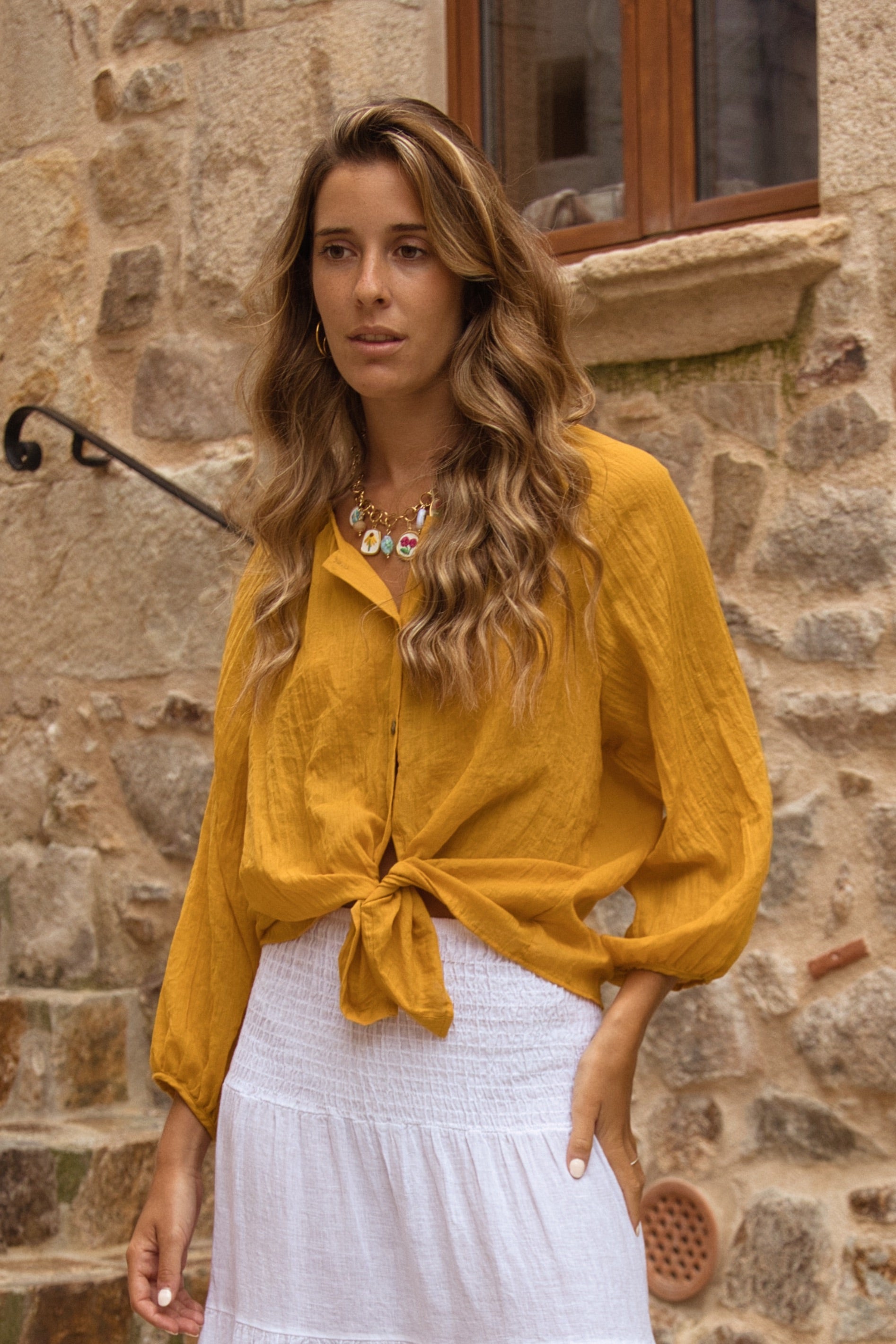 Boho-Bluse Aura
