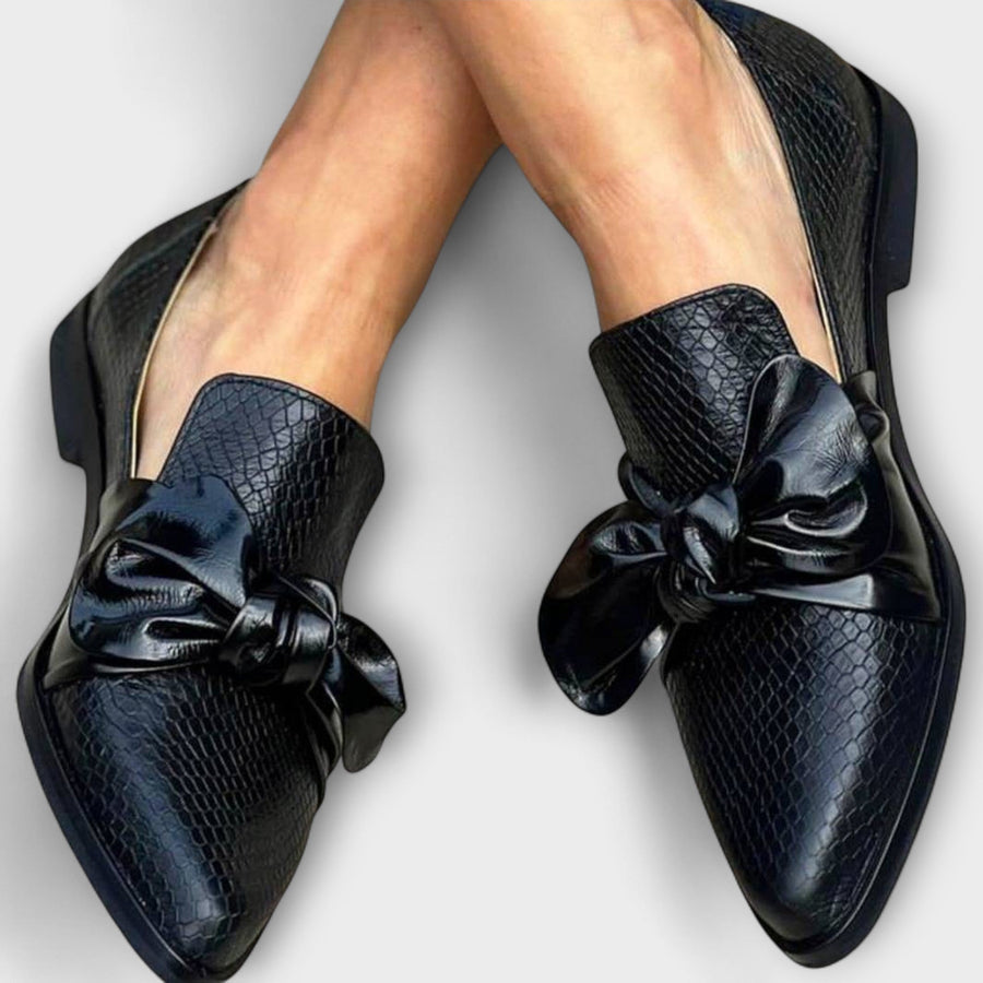 CLAUDIA™ | MOCASINES CON LAZO