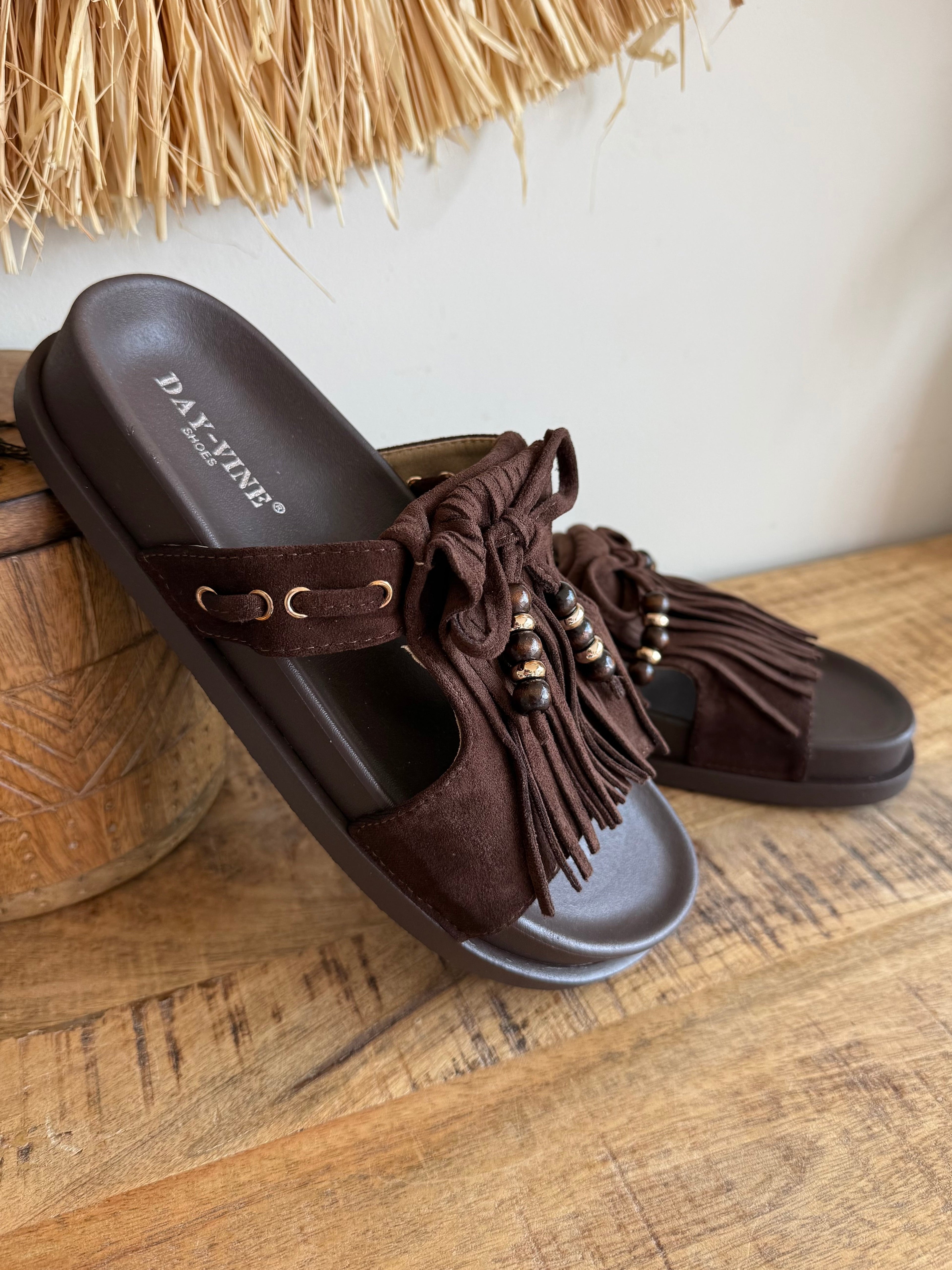 Sandalias Boho Flecos