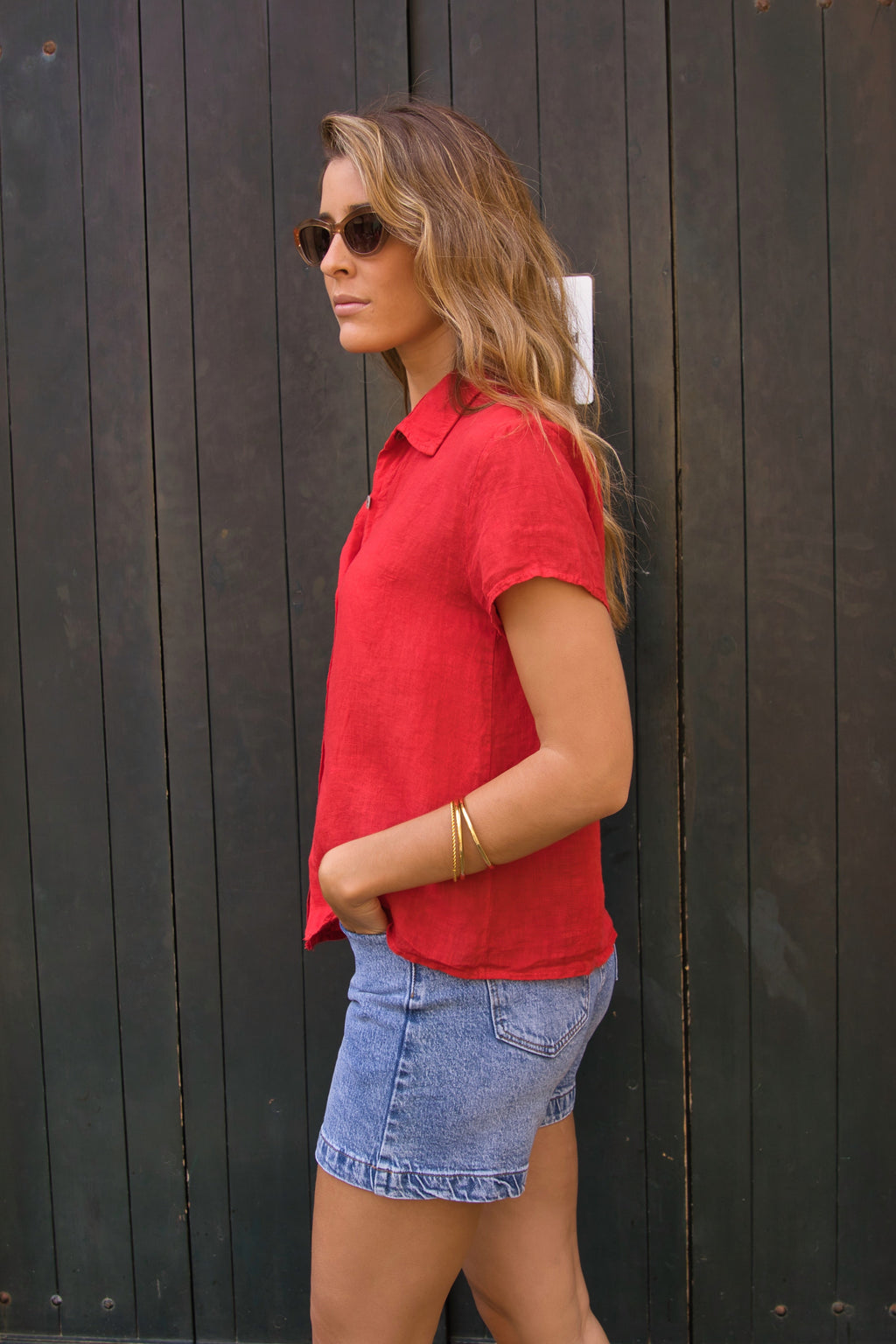 Camisa Lino Capri