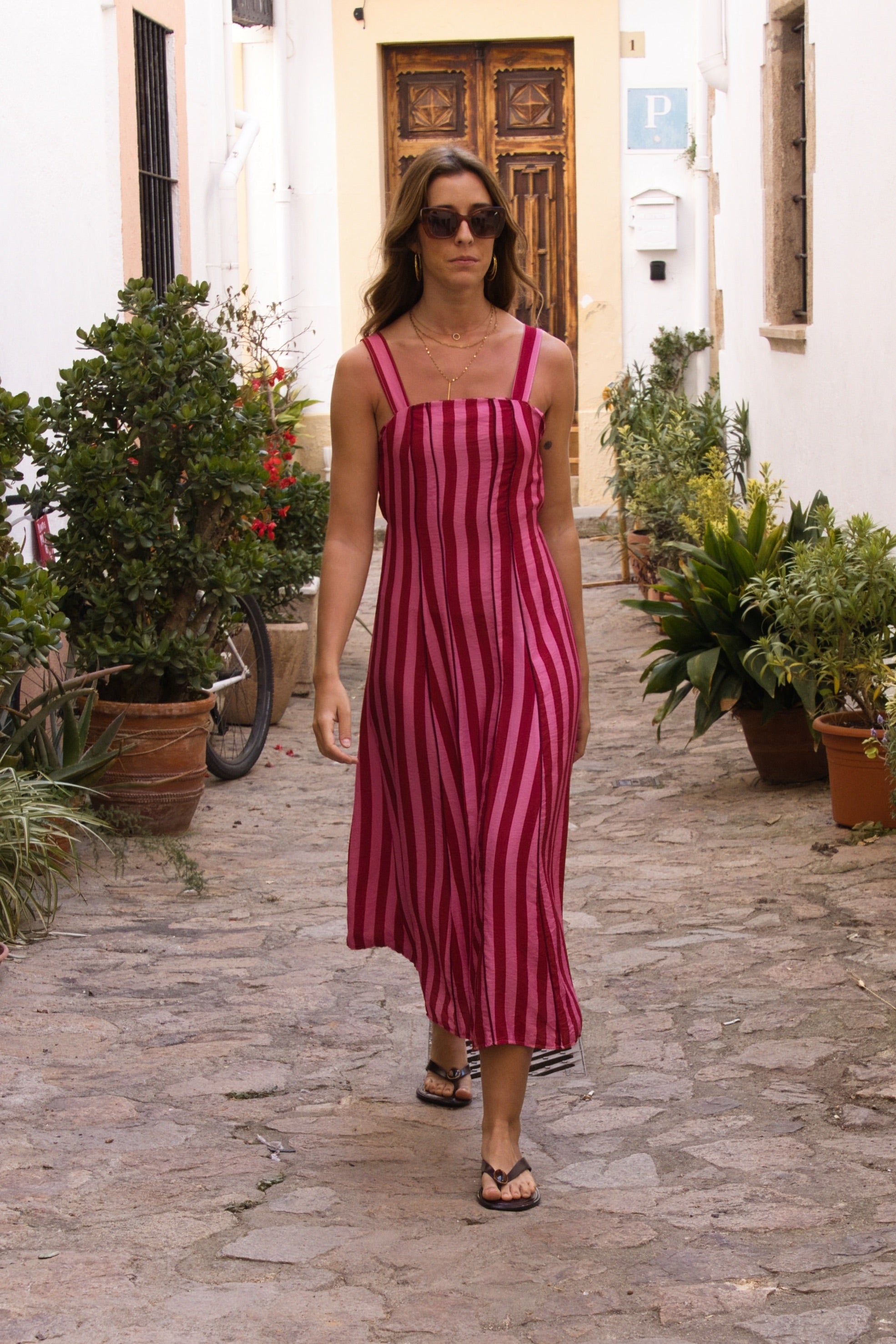 Vestido Rayas Mediterraneo