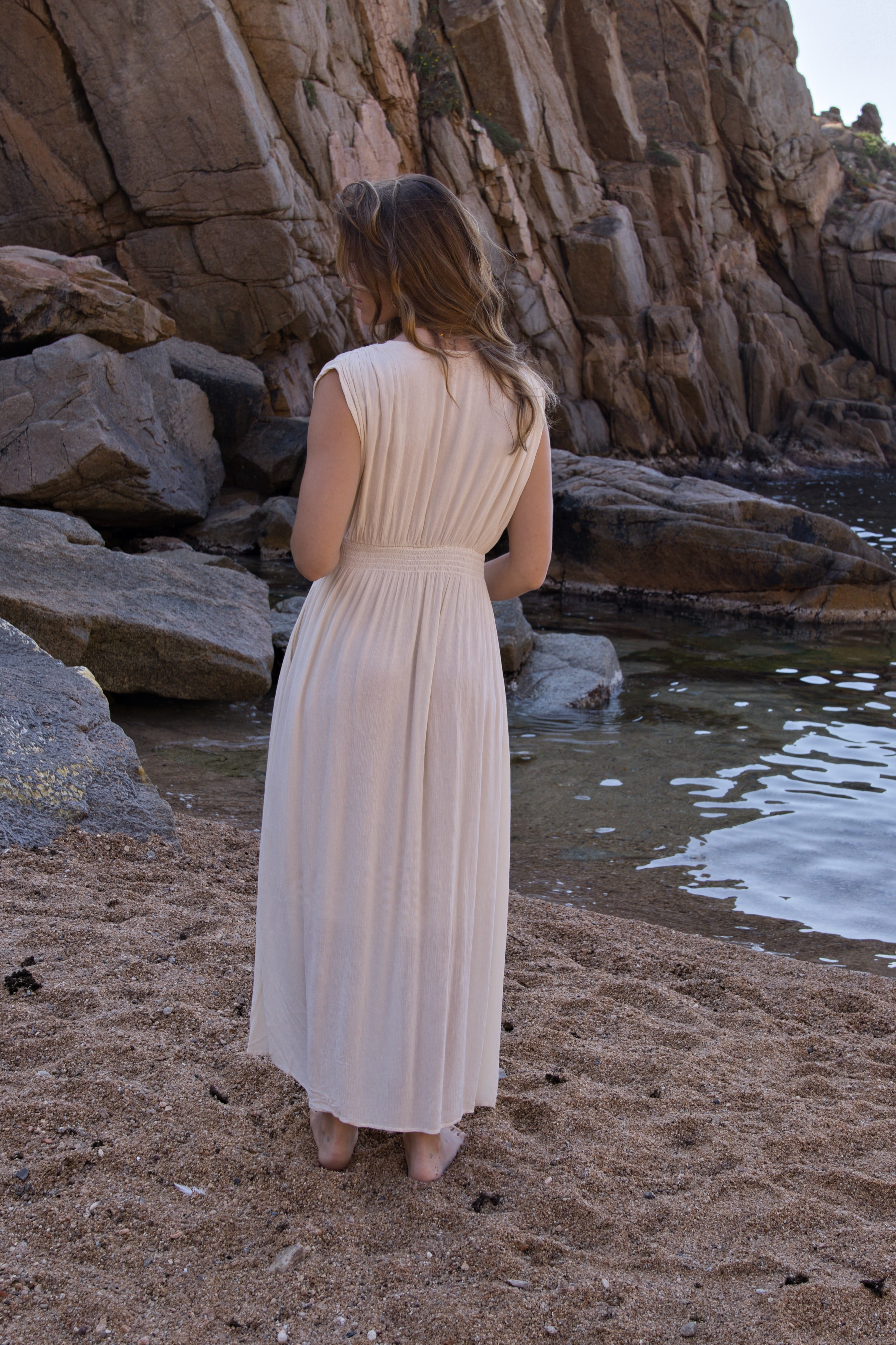 Fließendes Kleid Naturbrise