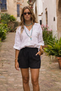 Camisa Lino Pocket