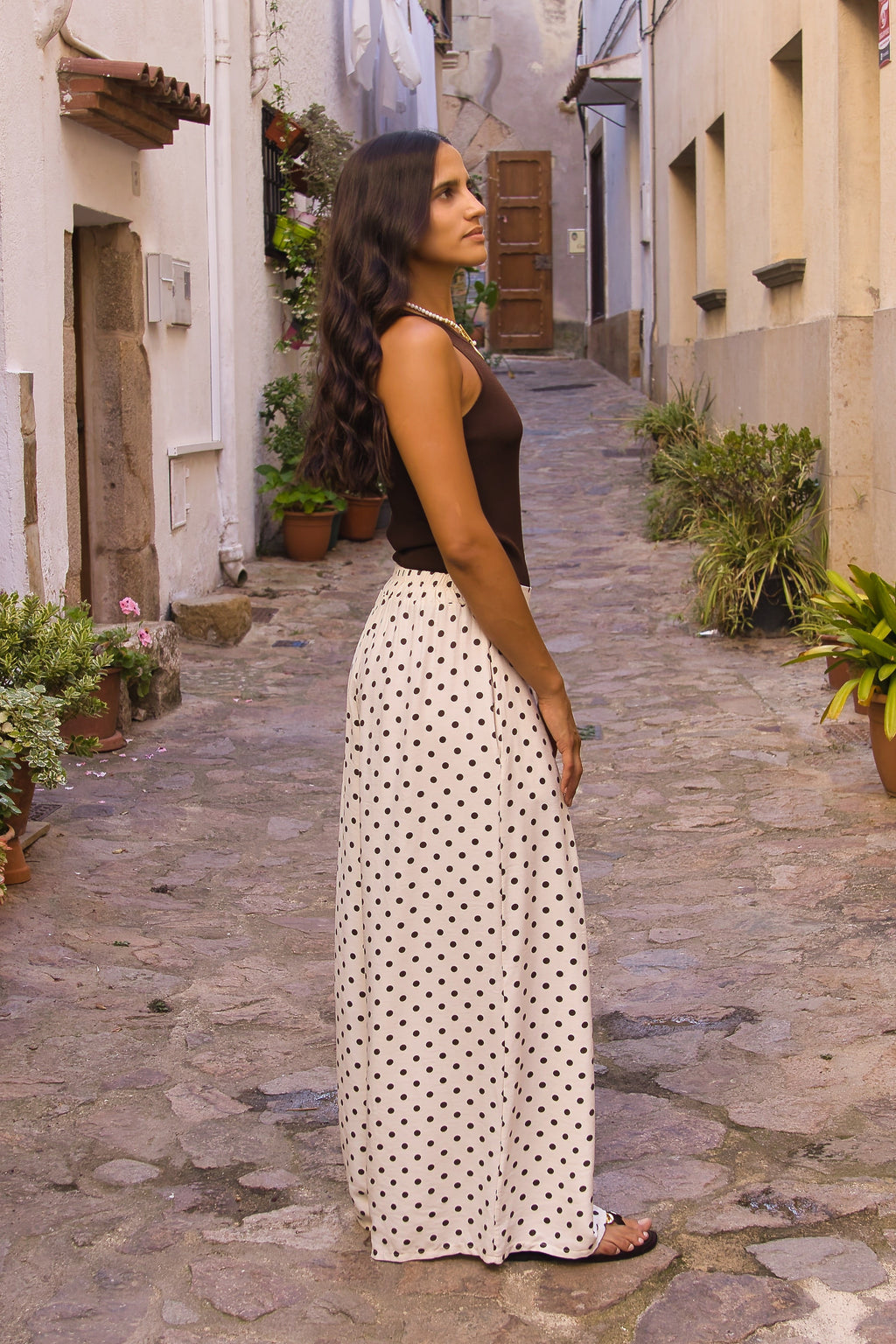 Pantalón topos Dolce