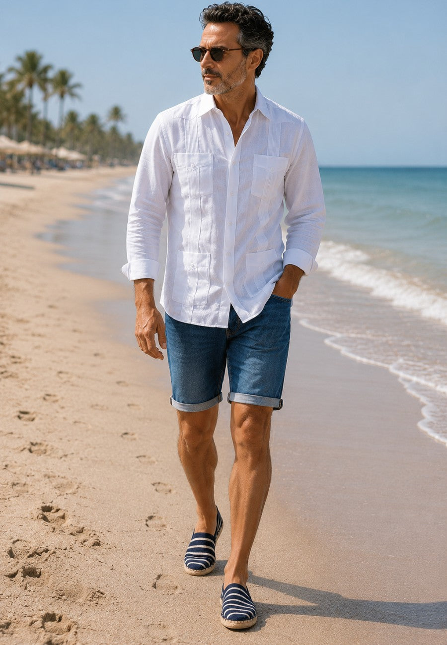 Espadrillas basse di iuta di colore nero con righe