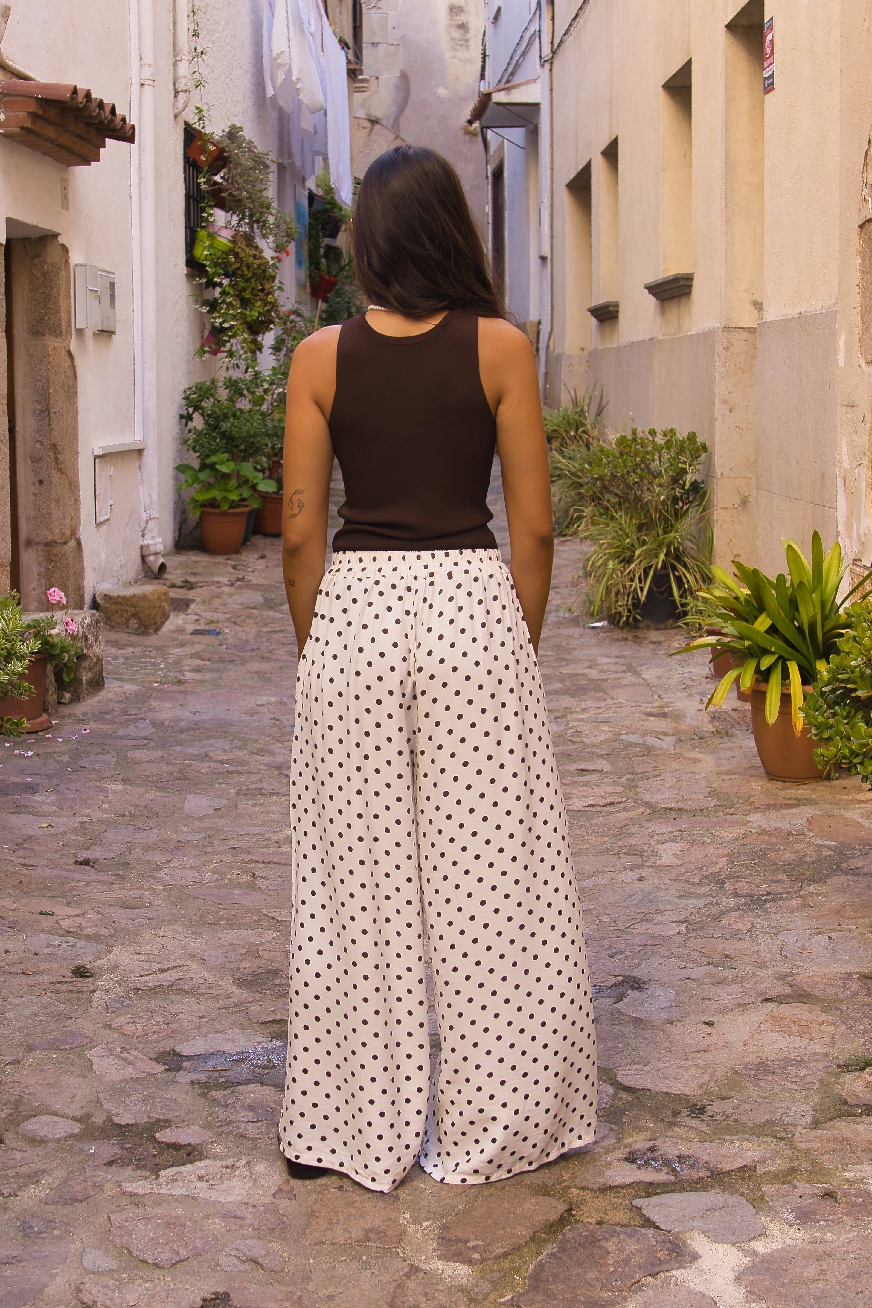 Pantalón topos Dolce