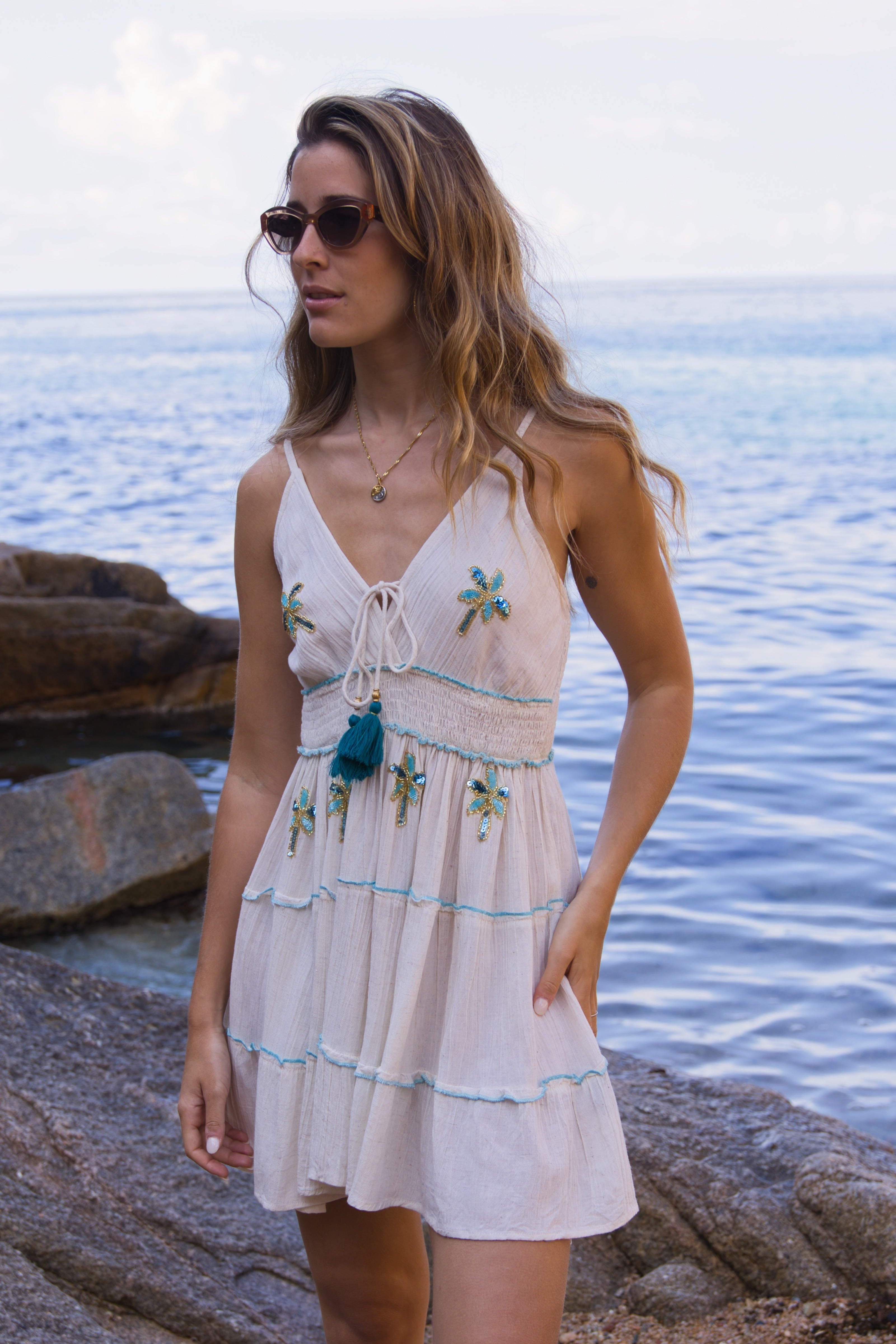 Palm Beach Boho Kleid