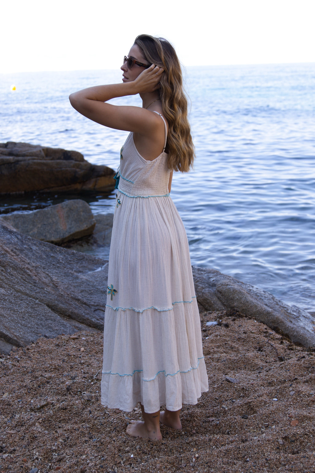 Langes Palm Beach Kleid