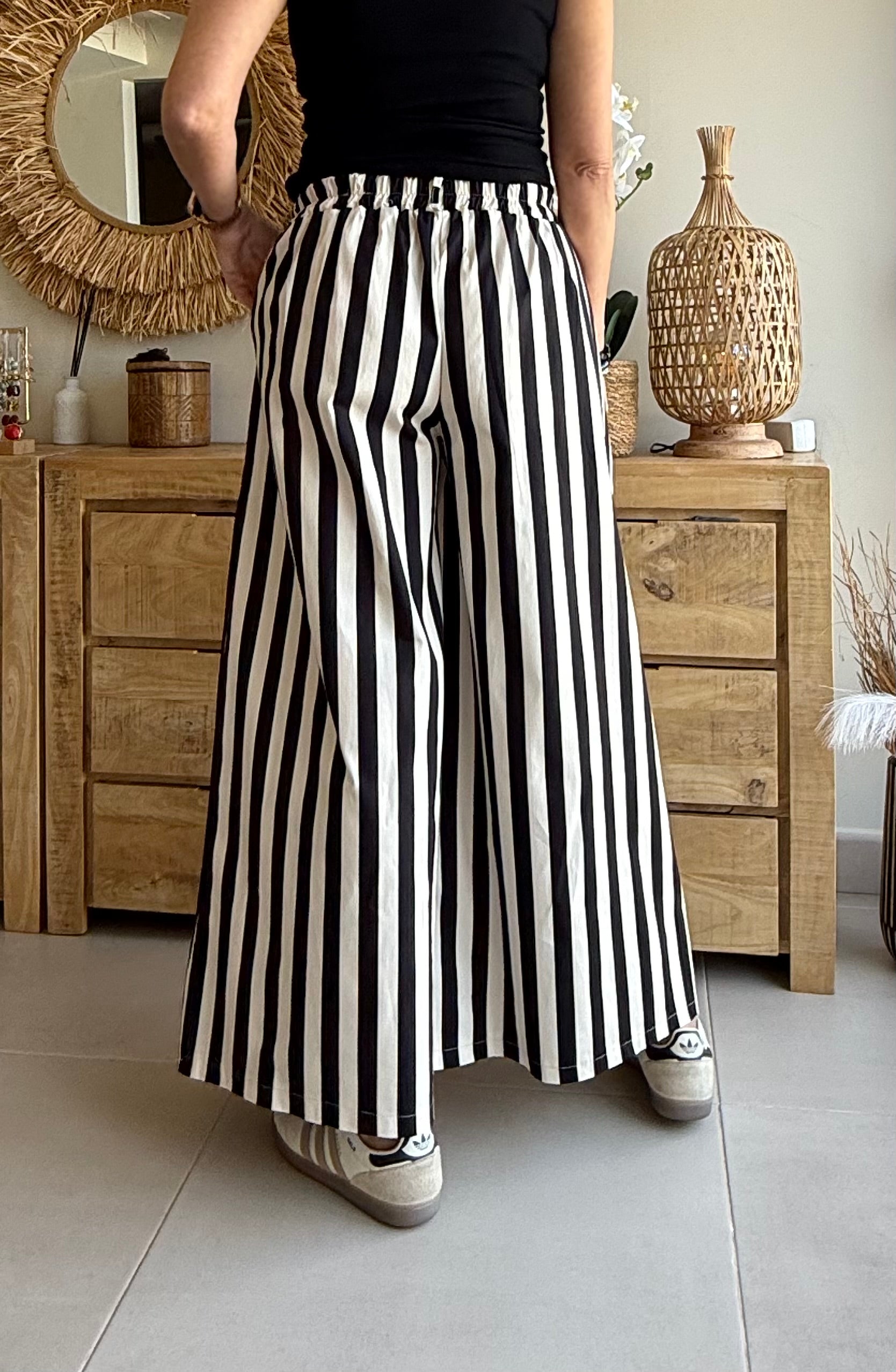 Pantalón Palazzo Rayas Chic