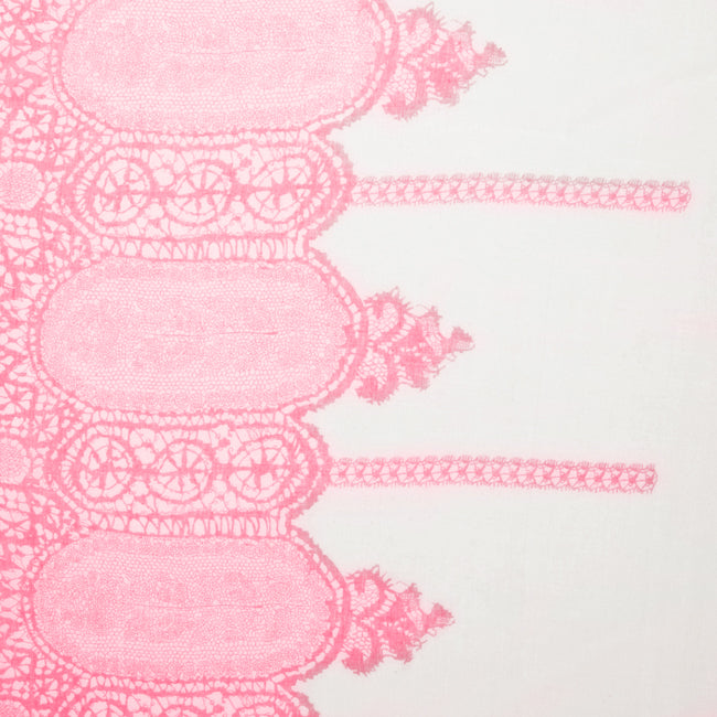 Bufanda rosa