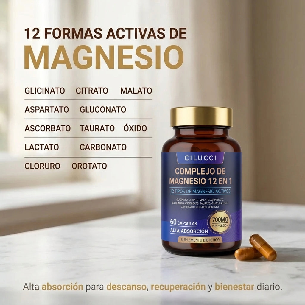 Complejo de Magnesio 12 en 1 – Cilucci