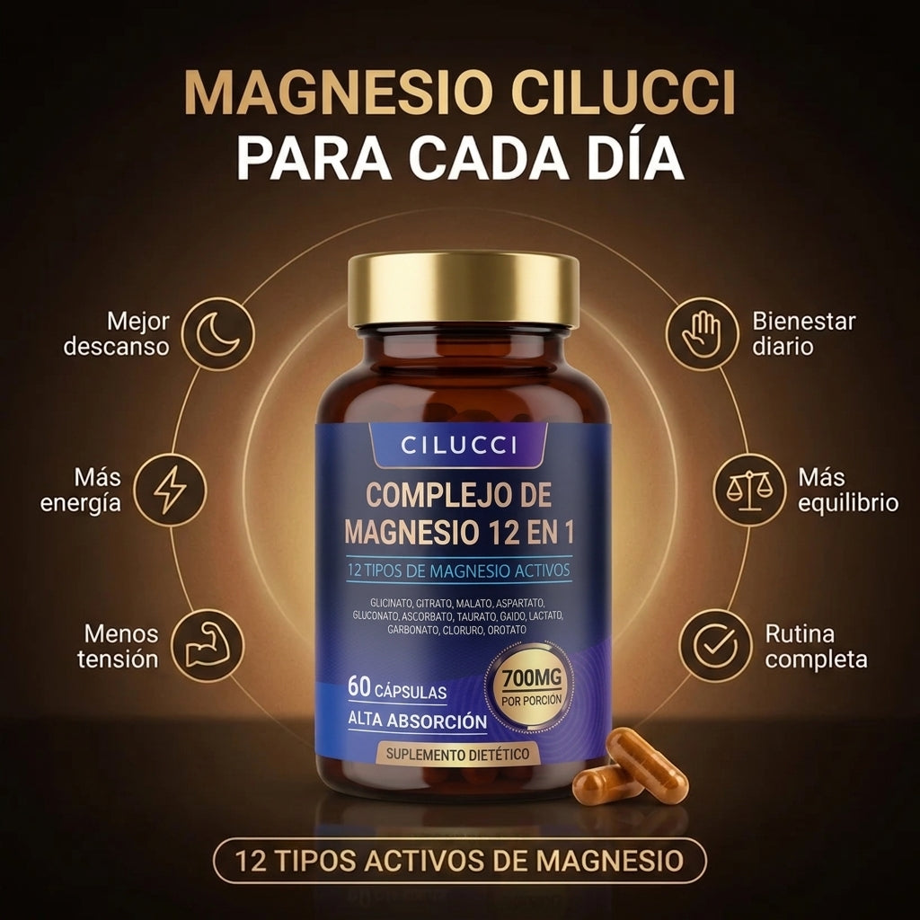 Complejo de Magnesio 12 en 1 – Cilucci
