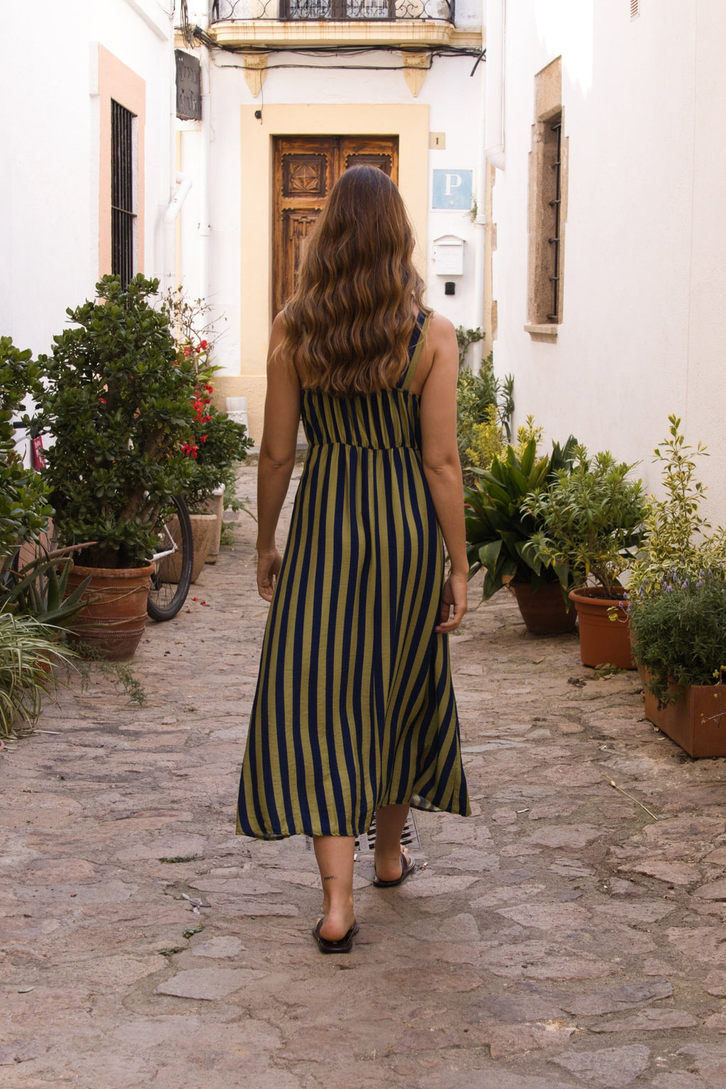 Vestido Rayas Mediterraneo