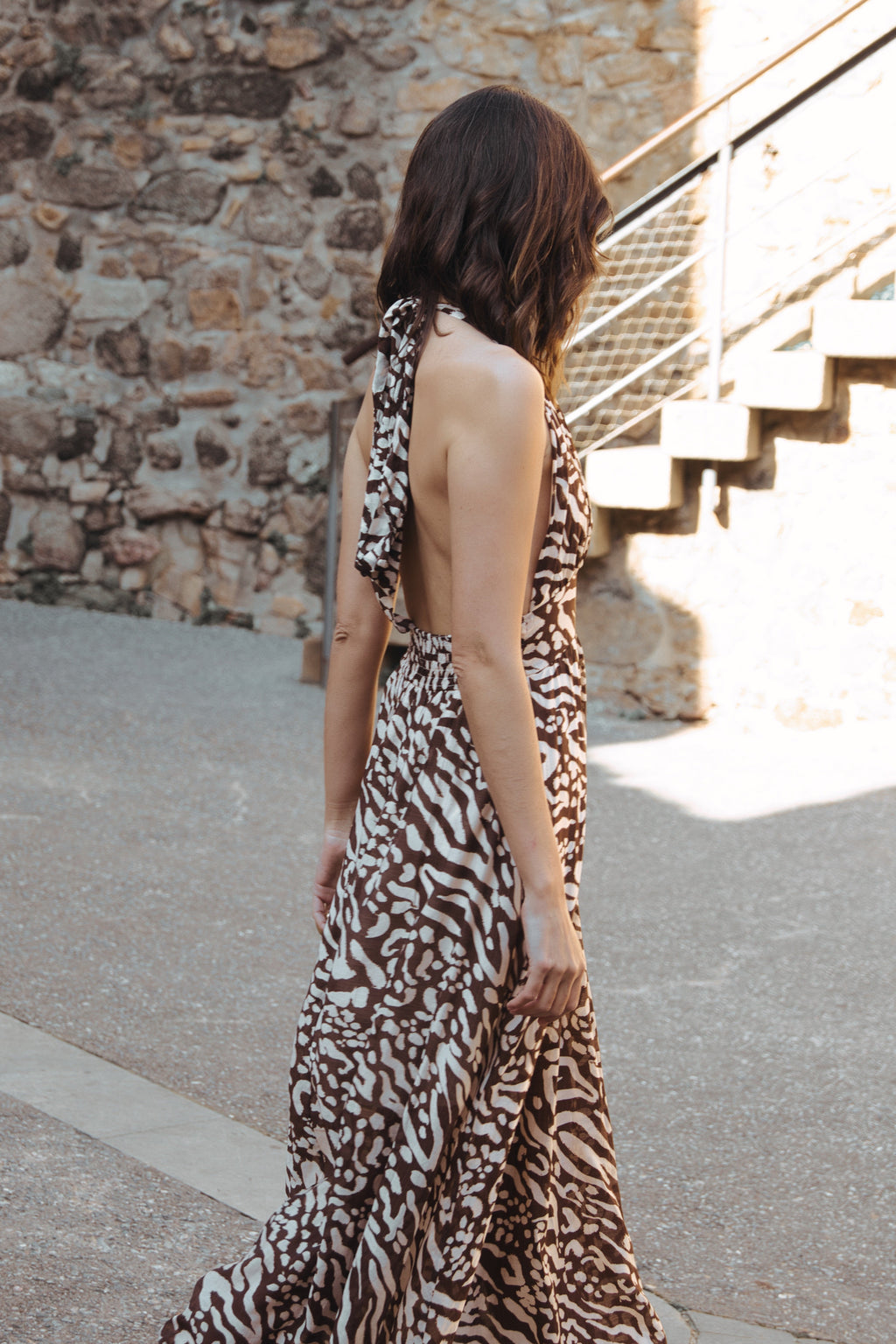 Vestido Safari Halter