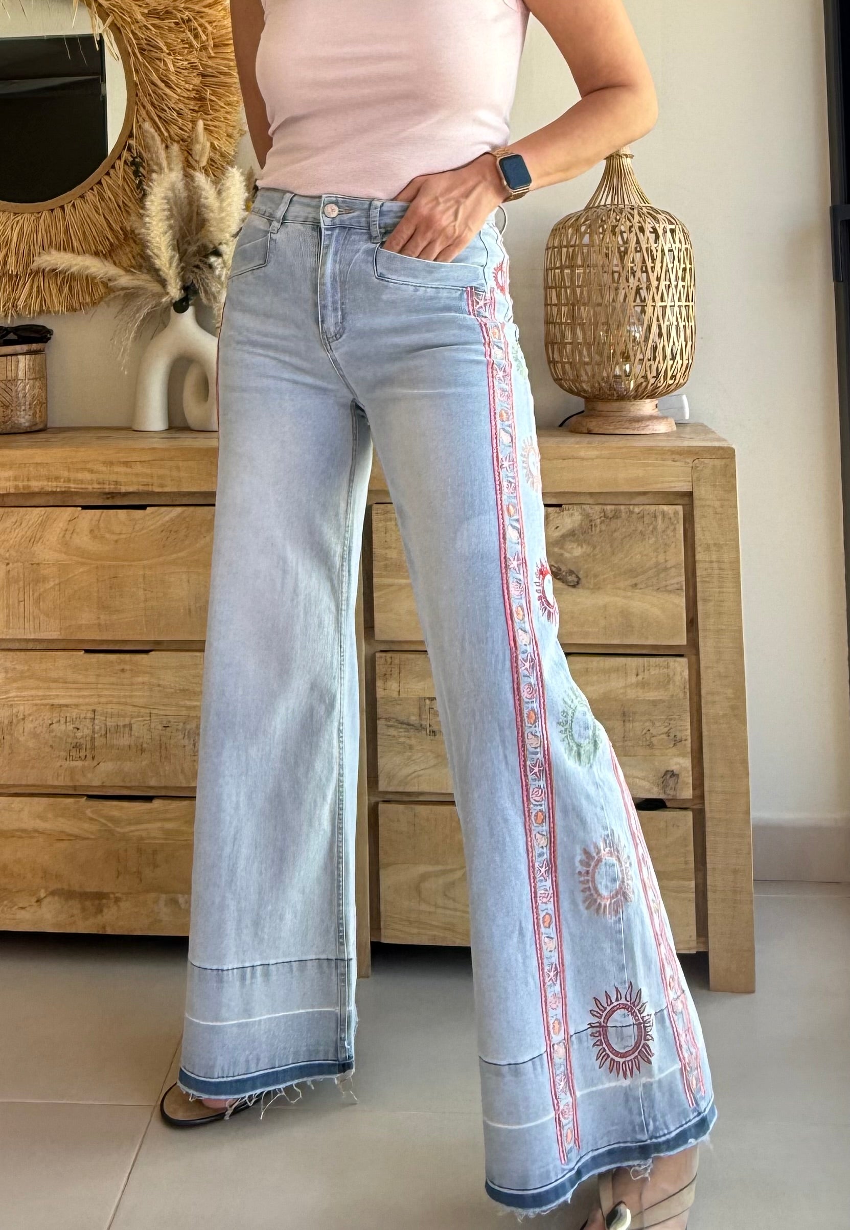 Tejano Boho Sun Bordado