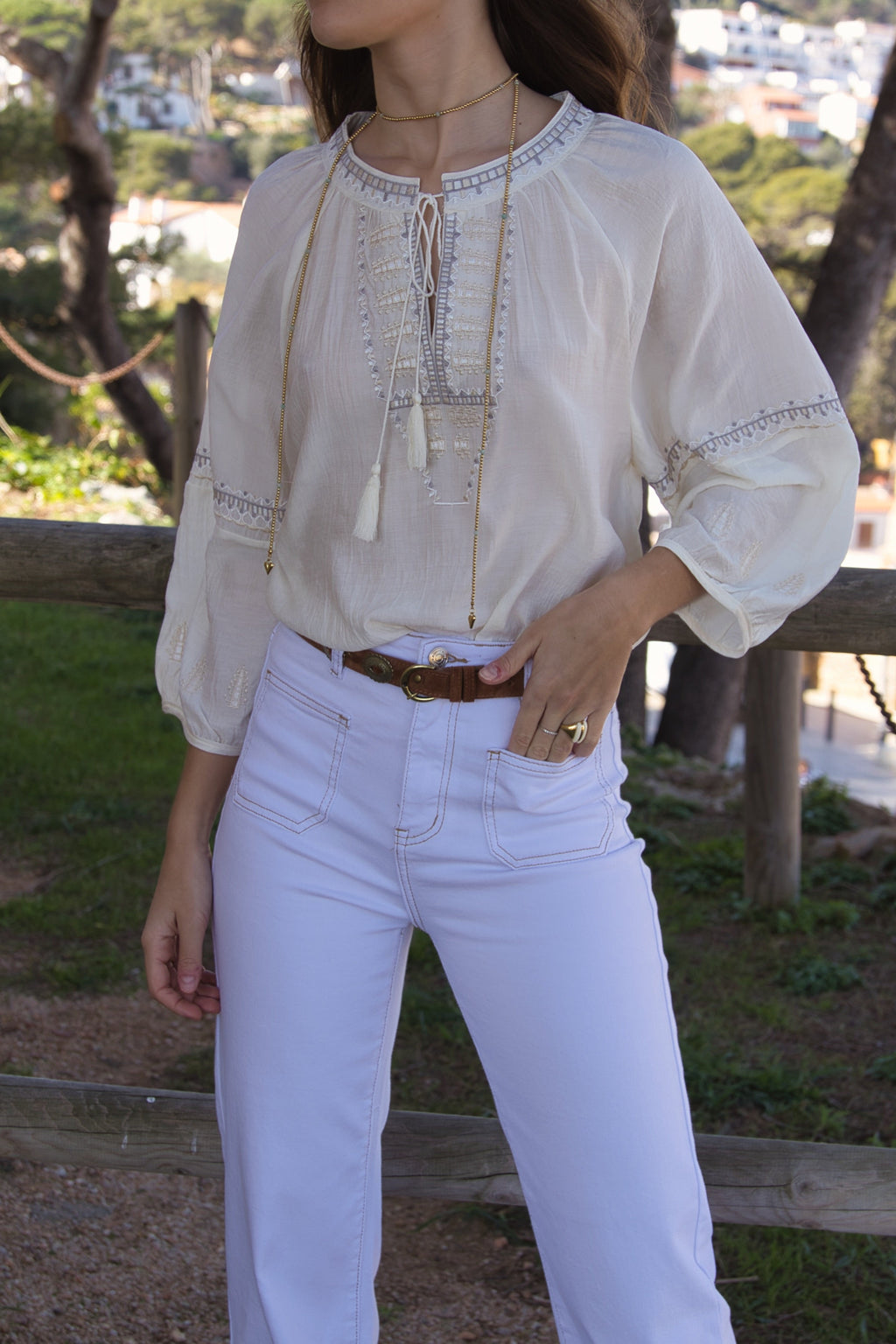 Blusa Bordada Tulum