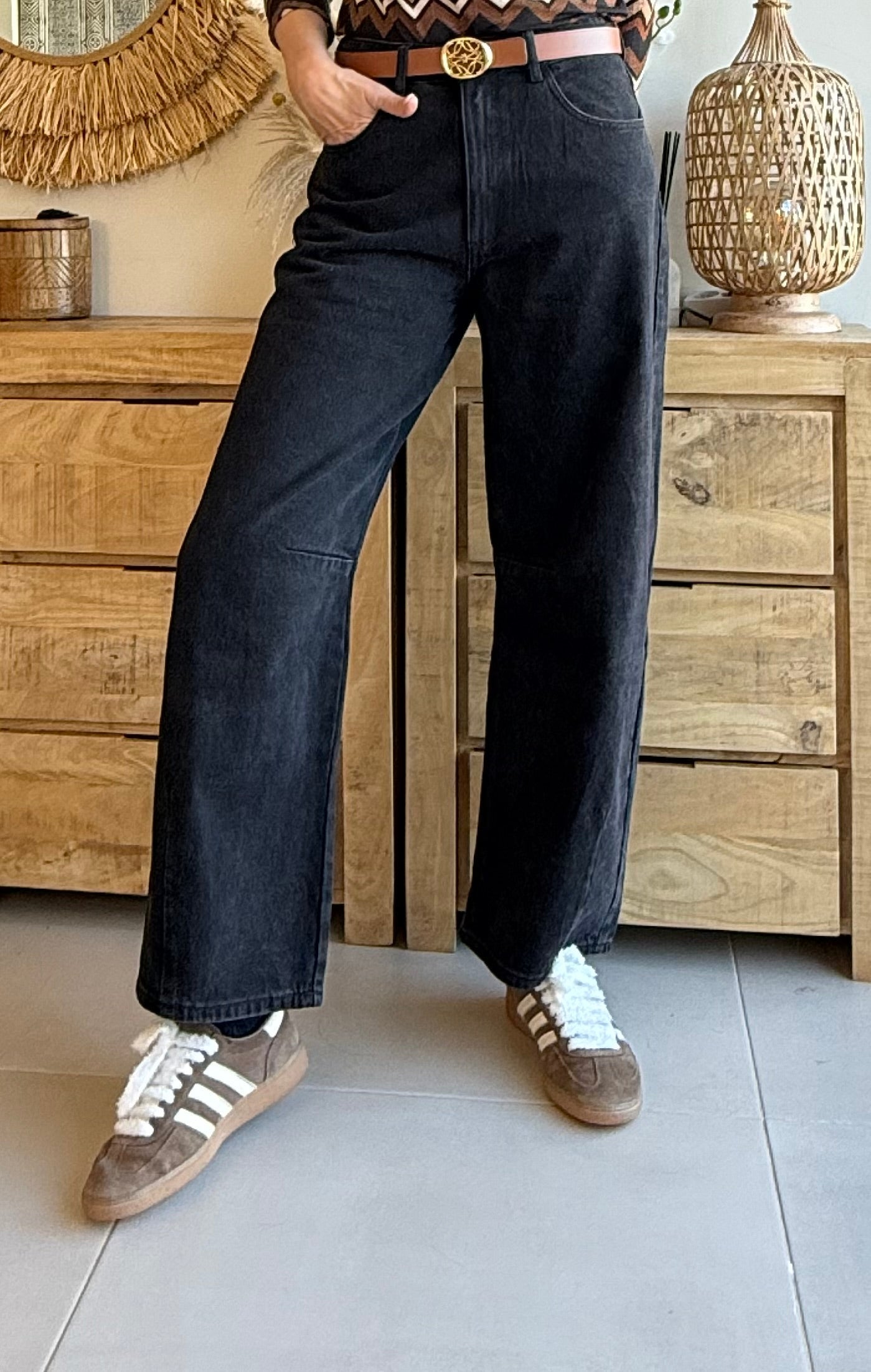 Tejano Barrel Fit 100% Algodón Essential