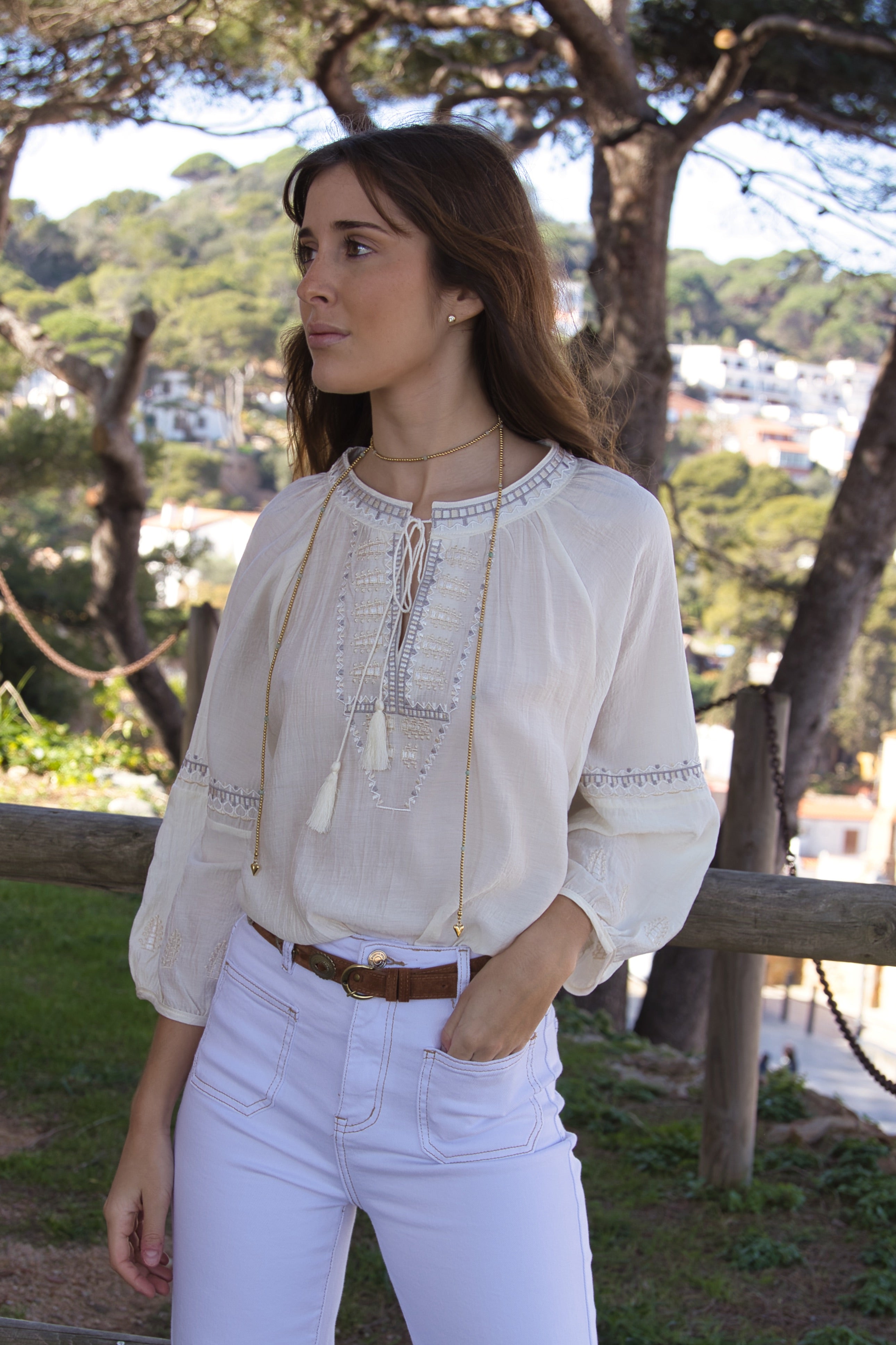 Blusa Bordada Tulum