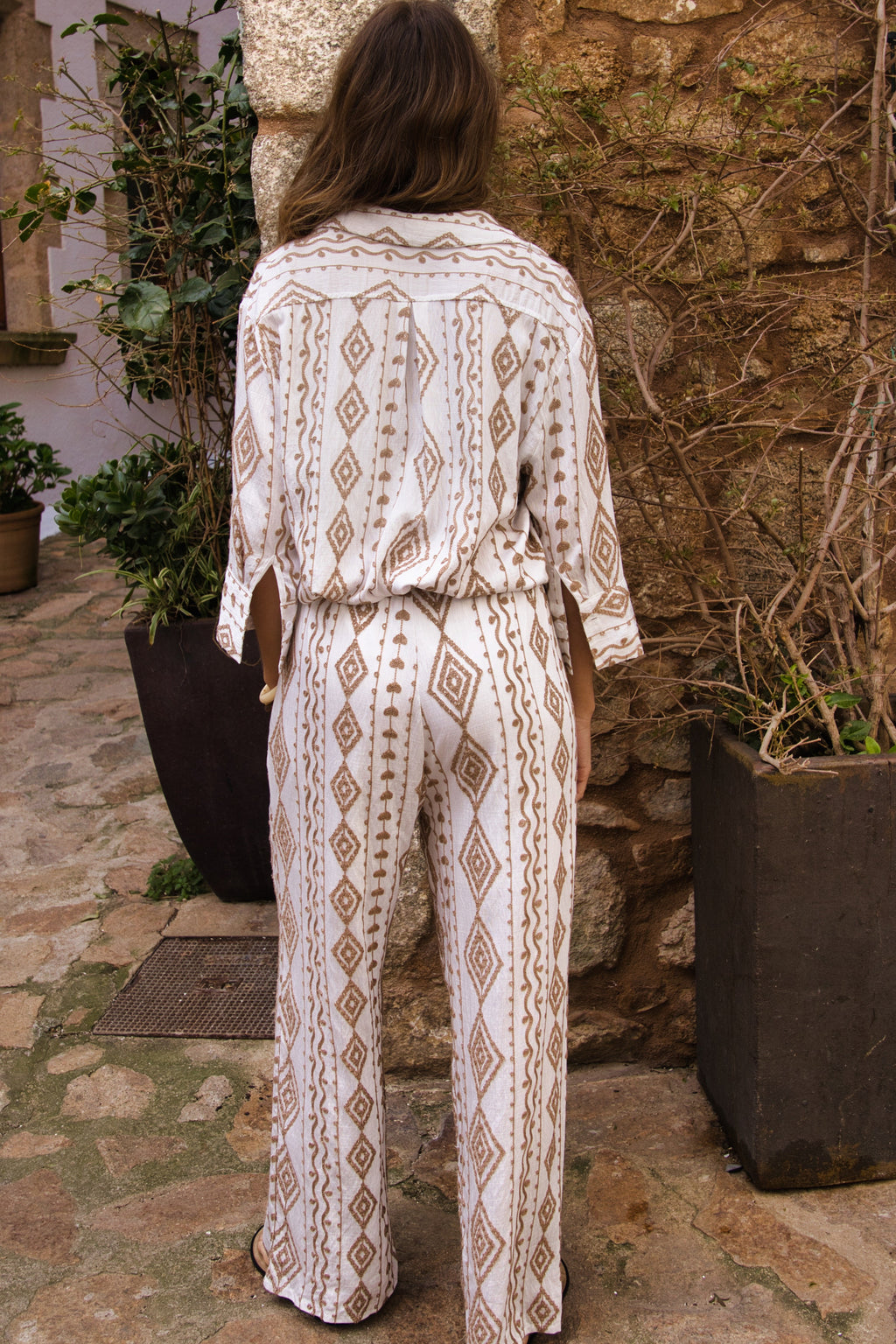 Ikat-Hose Sand