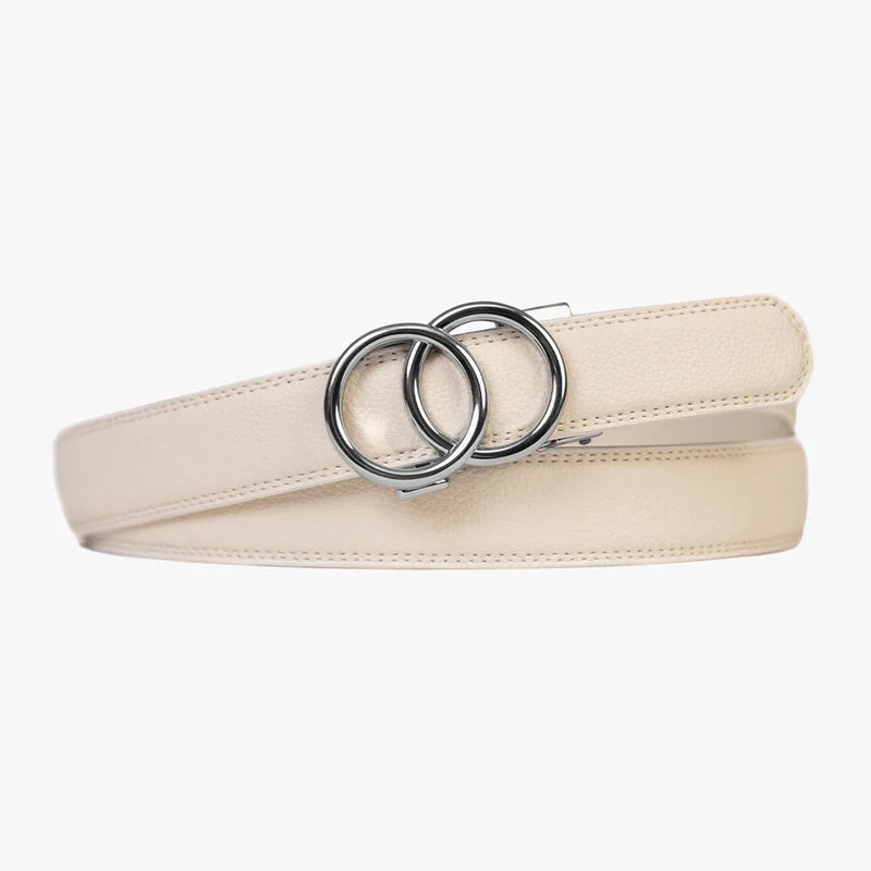 CINTURON MODERNO | BLANCO